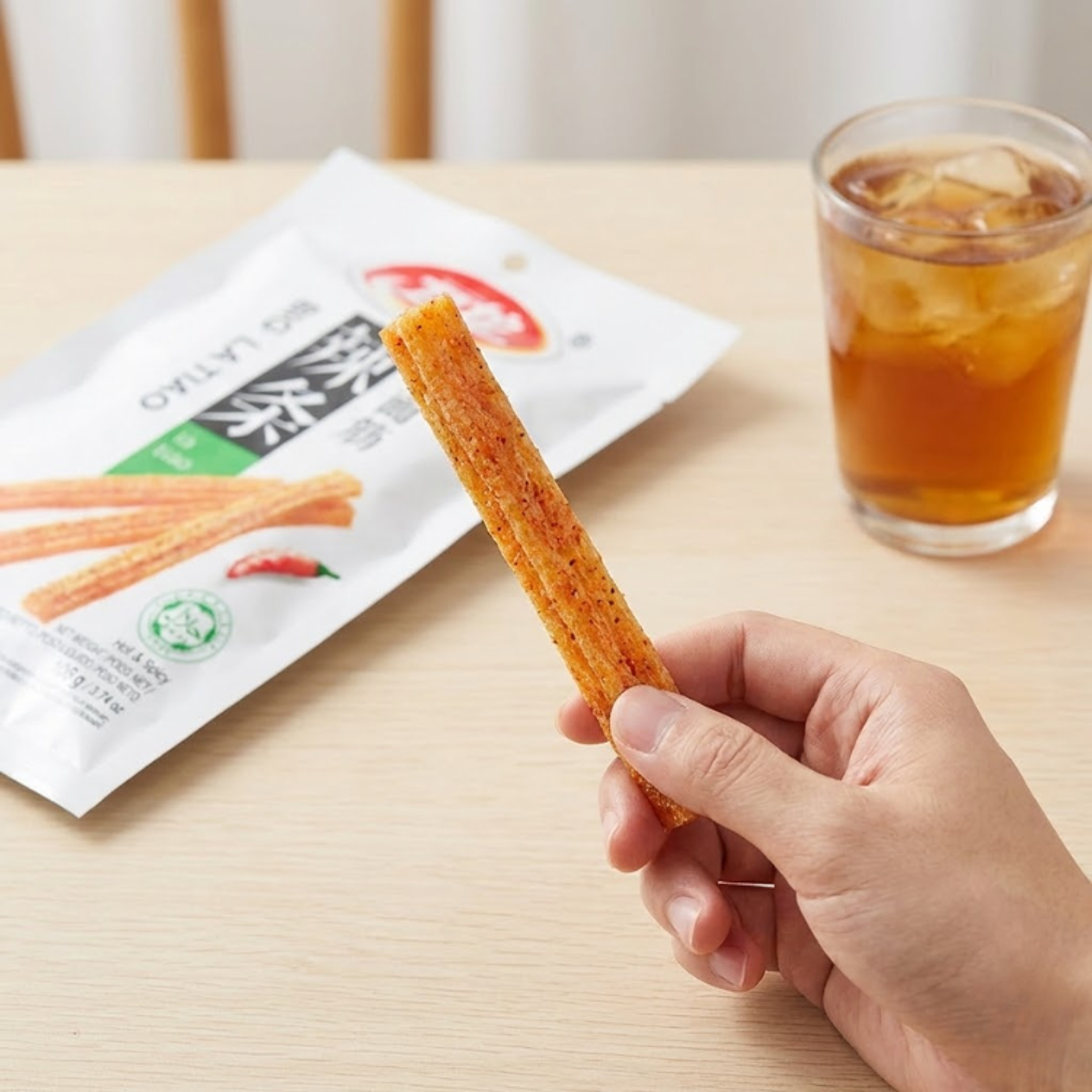 Der virale Snack: WEILONG Big La Tiao (106g) – Hot & Spicy Strip