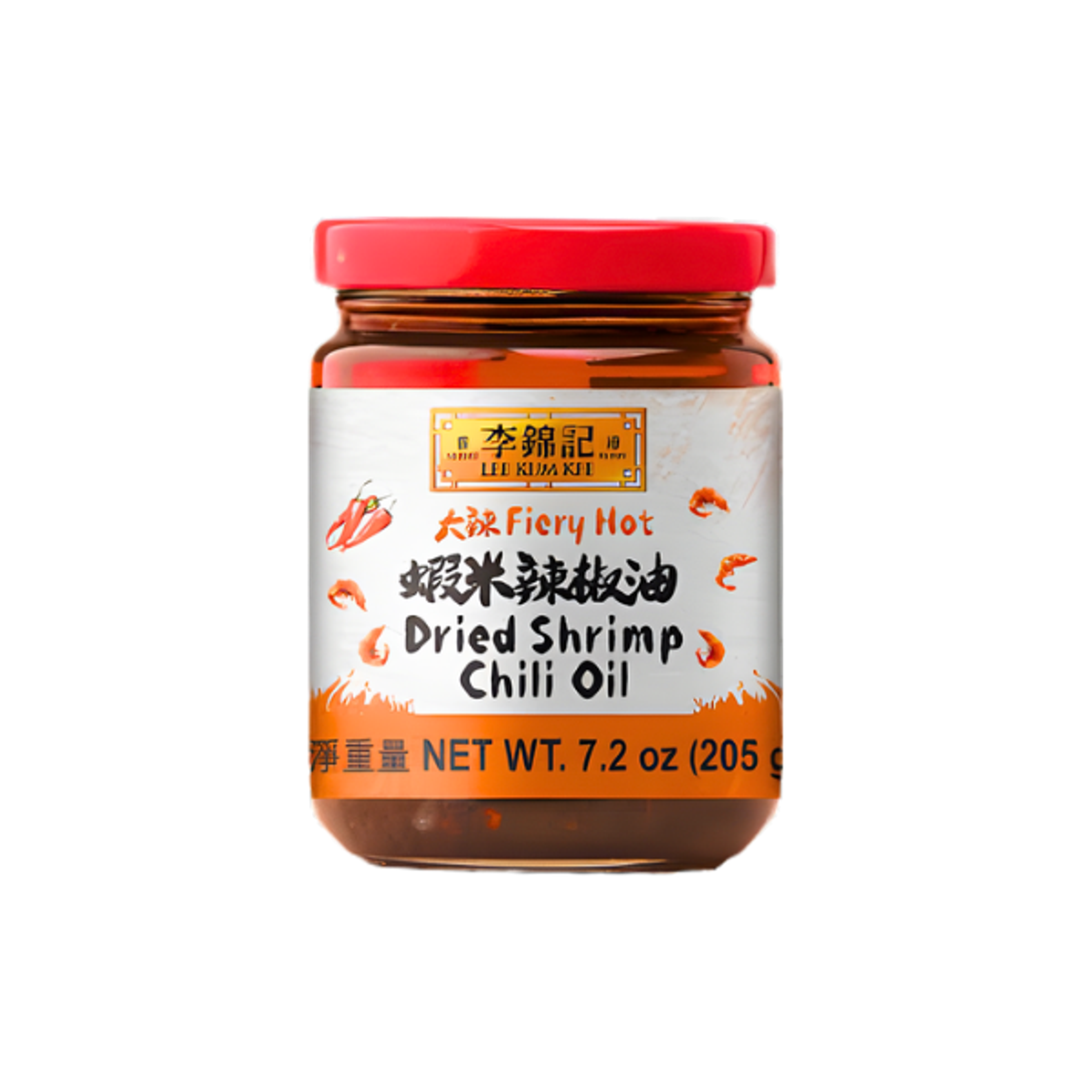 LEE KUM KEE Chili Oil mit Garnelen 205g | Extra scharf & aromatisch