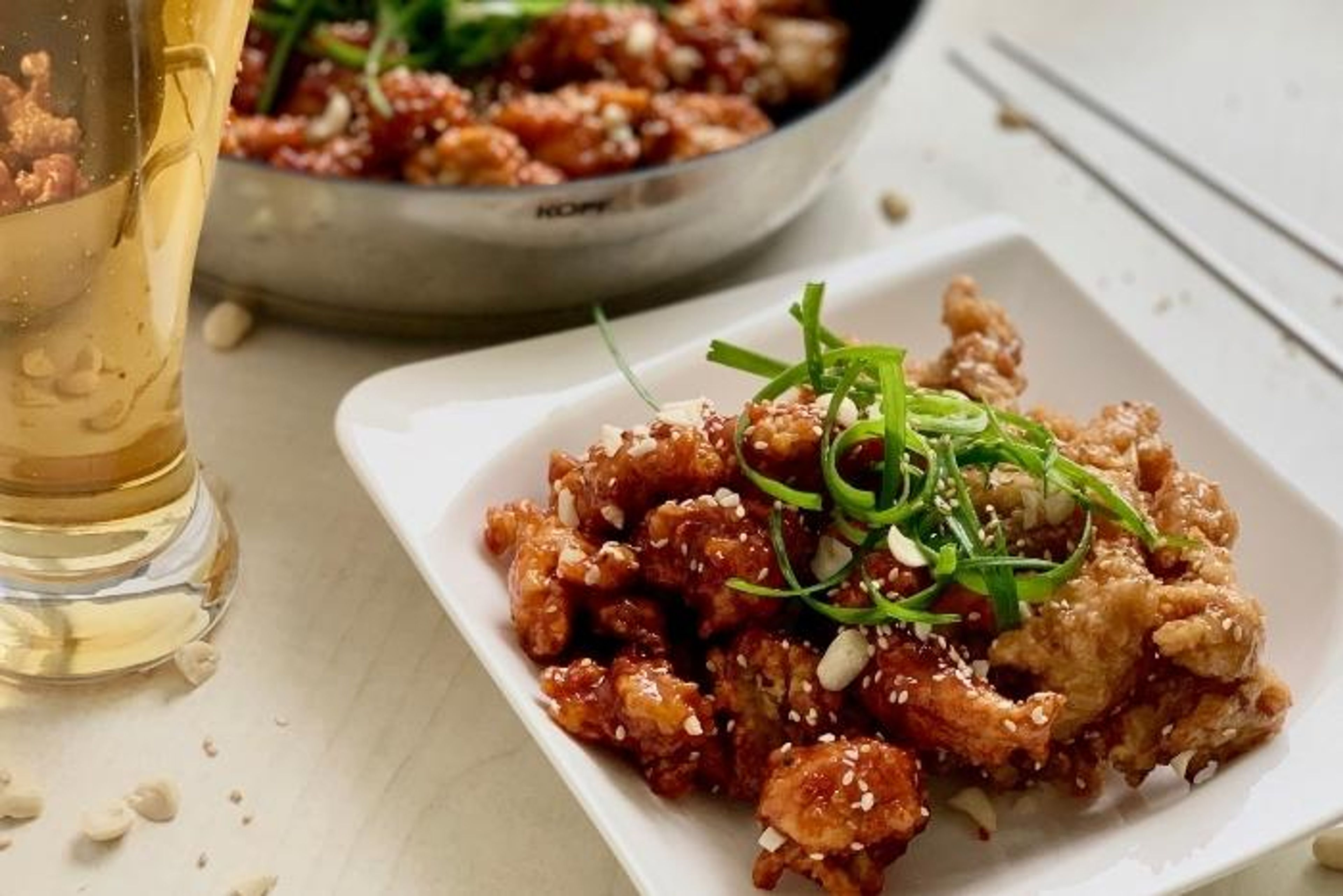 Veggie Korean Fried Chicken