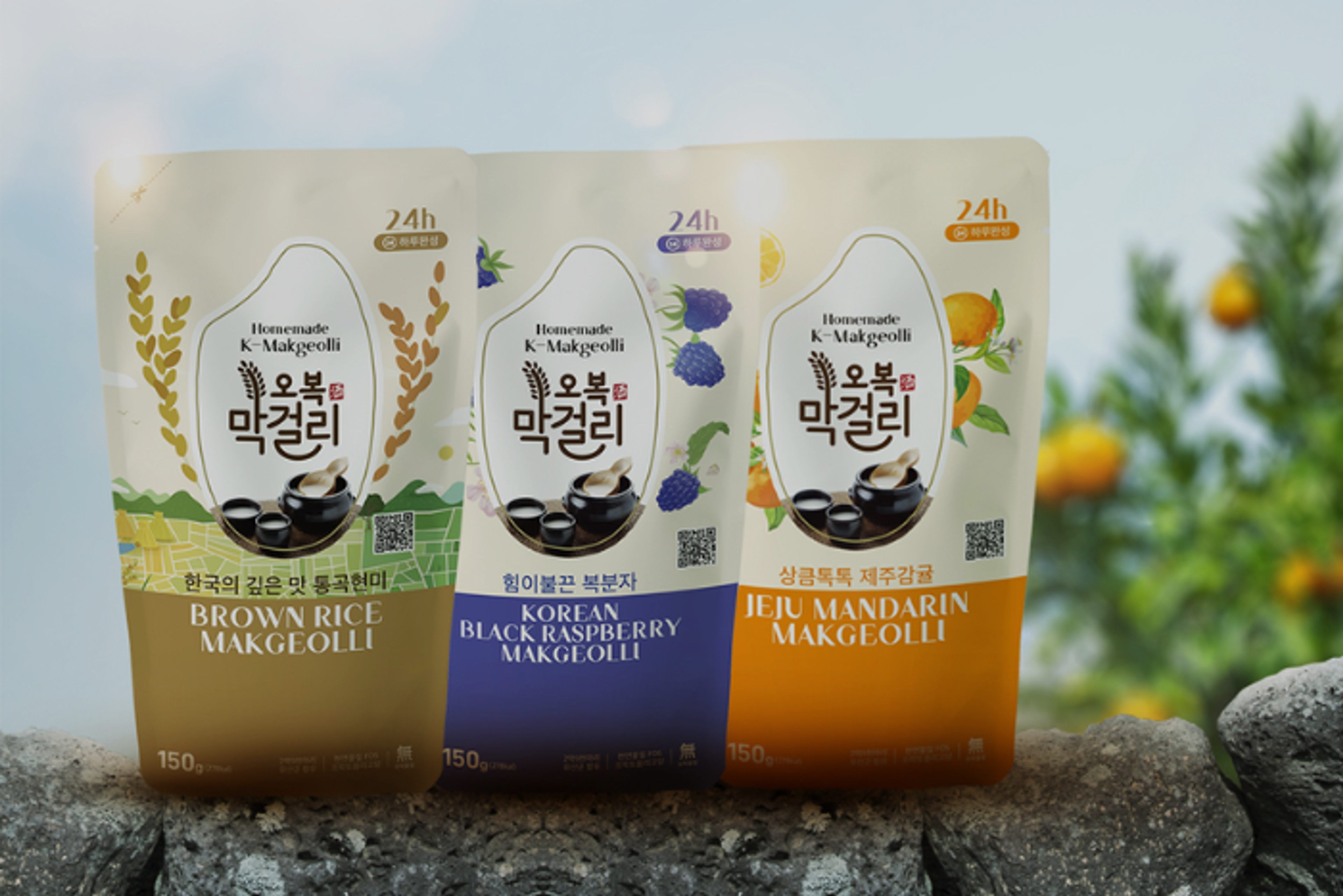 K-Makgeolli Kit Himbeer-Geschmack