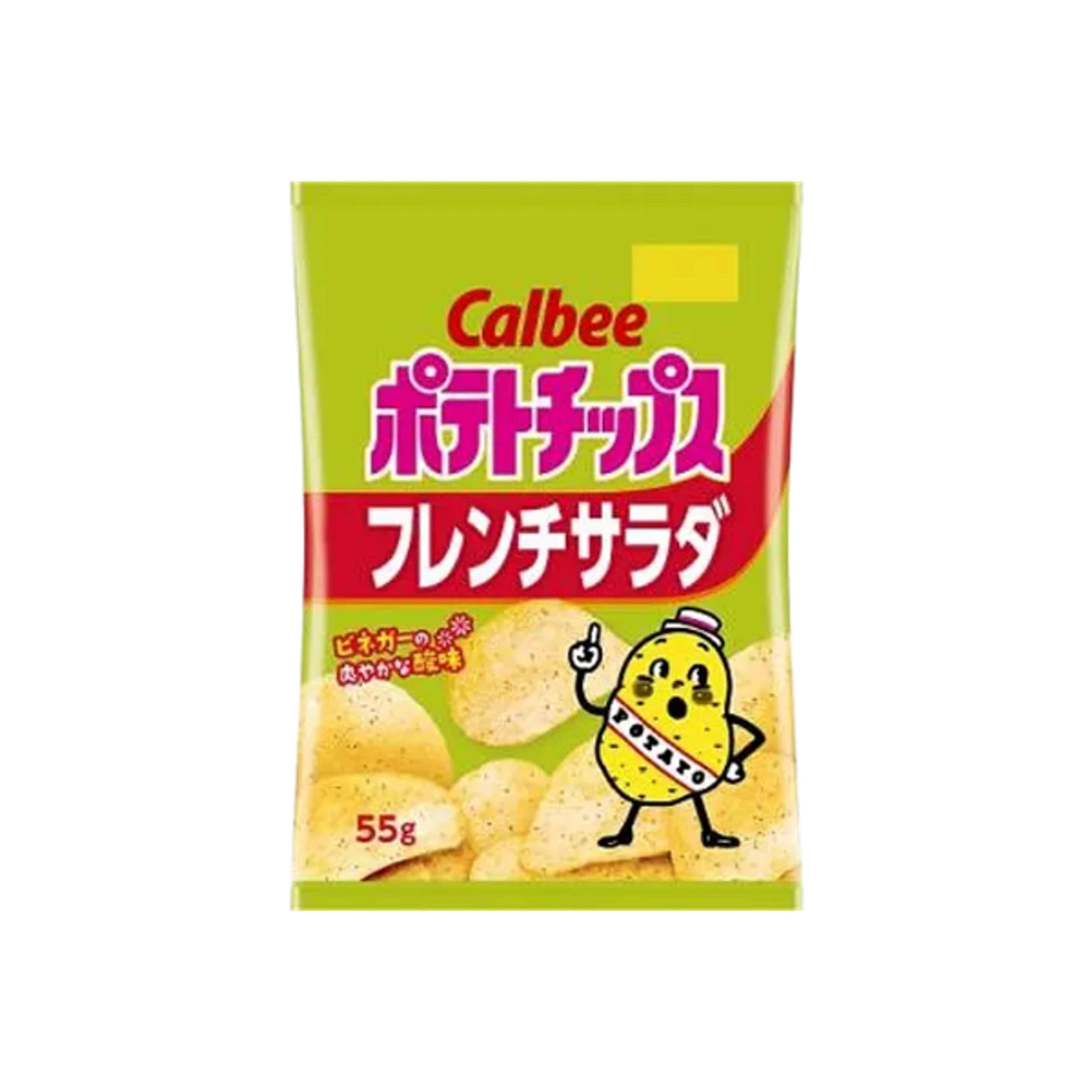 CALBEE French Salad Chips 55g | Frisch-würzige Kartoffelchips