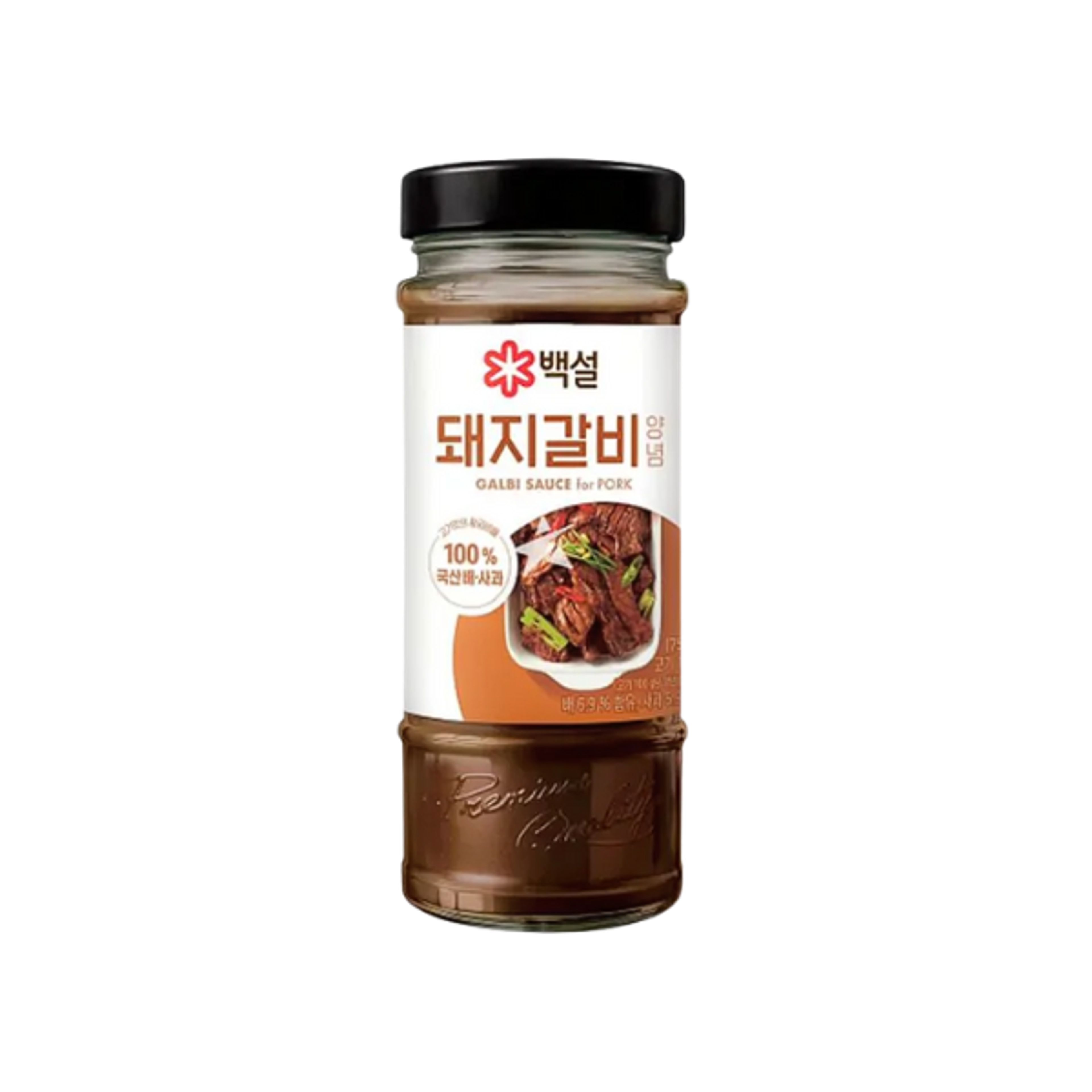 BAKSUL Pork Galbi Sauce 500g | Koreanische Marinade für Schweinerippchen