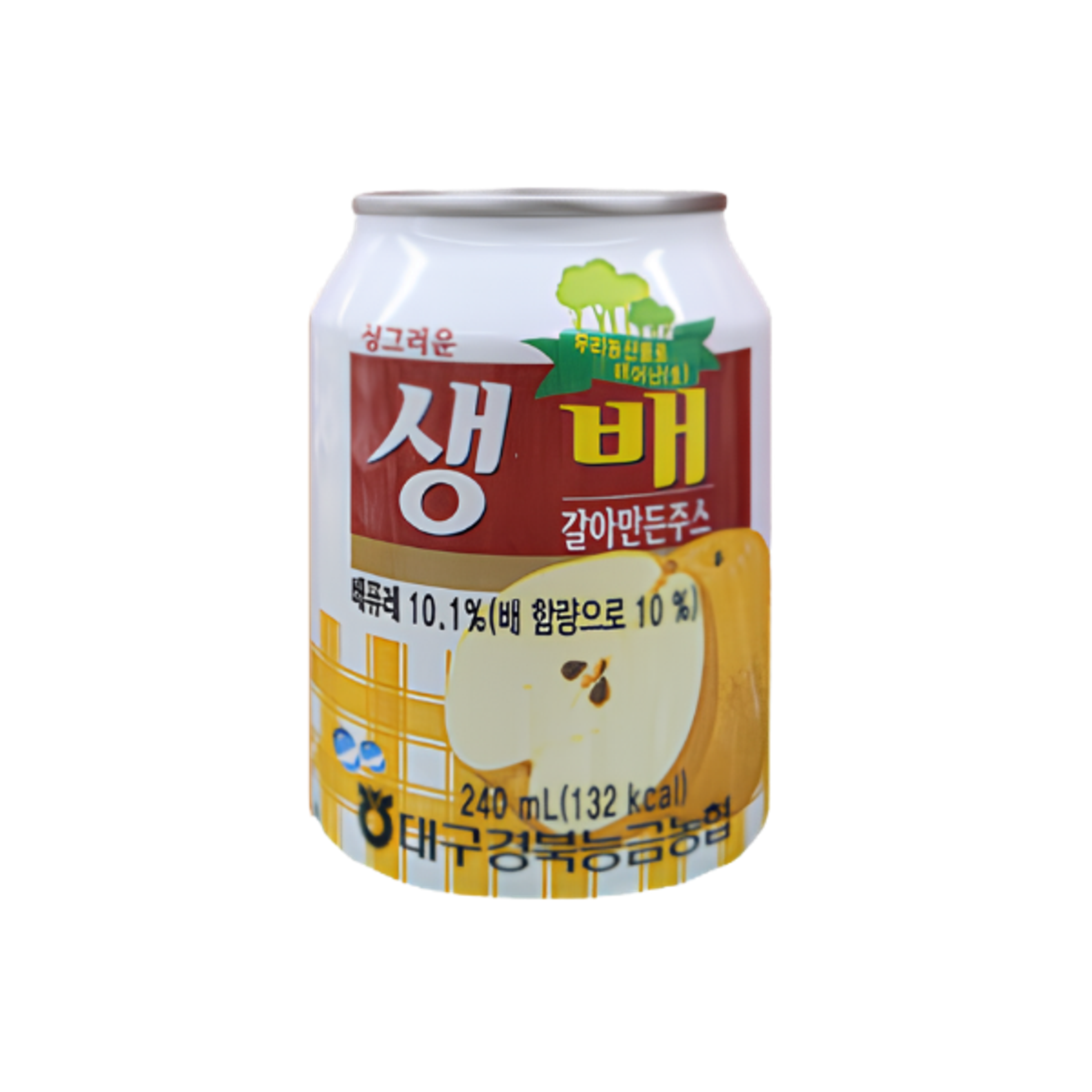 NONGHYUP Koreanischer Birnensaft 240ml | Getränk aus pürierten Birnen