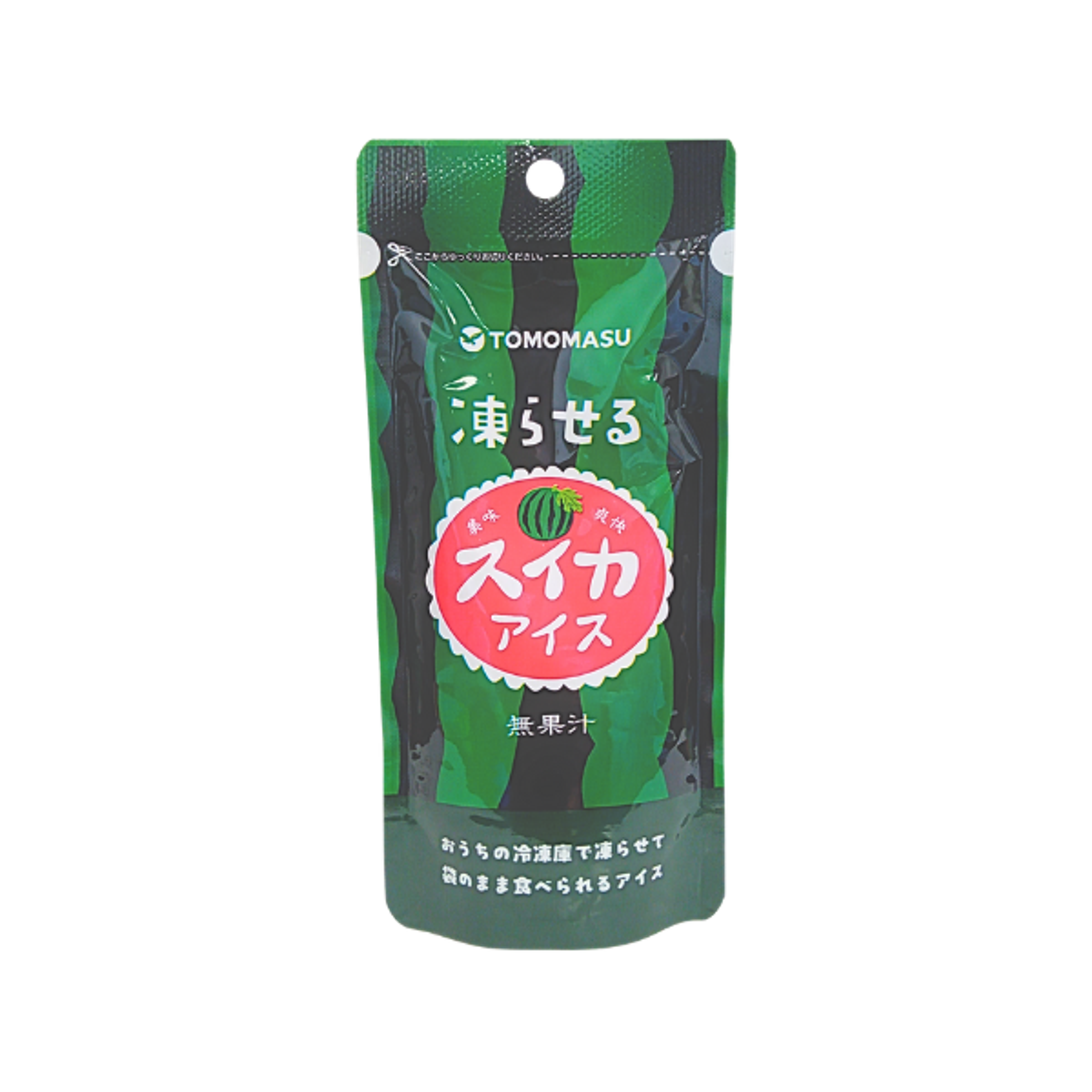 TOMOMASU Watermelon Ice 80g | Japanisches Wassermelonen-Eis zum Einfrieren