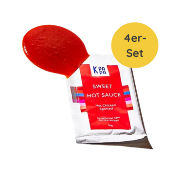 K PAPA Süß-Scharfe-Sauce 4er-Set