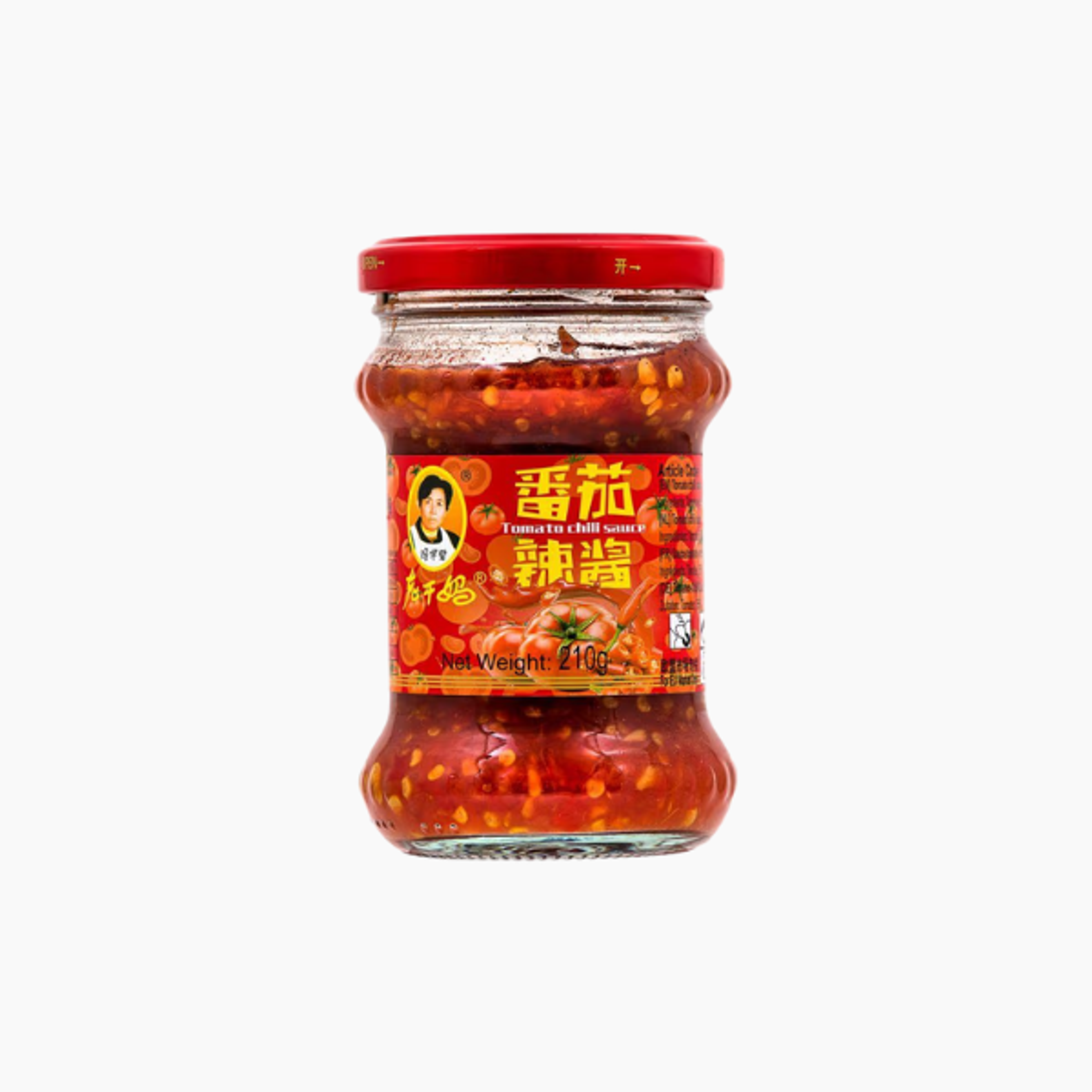 LAOGANMA Tomatoes Chili Sauce 210g | Pikante Tomaten-Chili-Sauce aus China