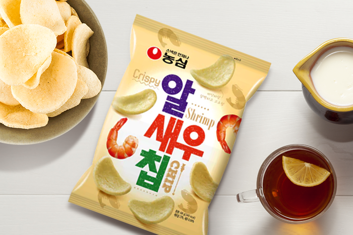 Nongshim Shrimp Flavored Chips 75g – Crispy snack with sea flavor