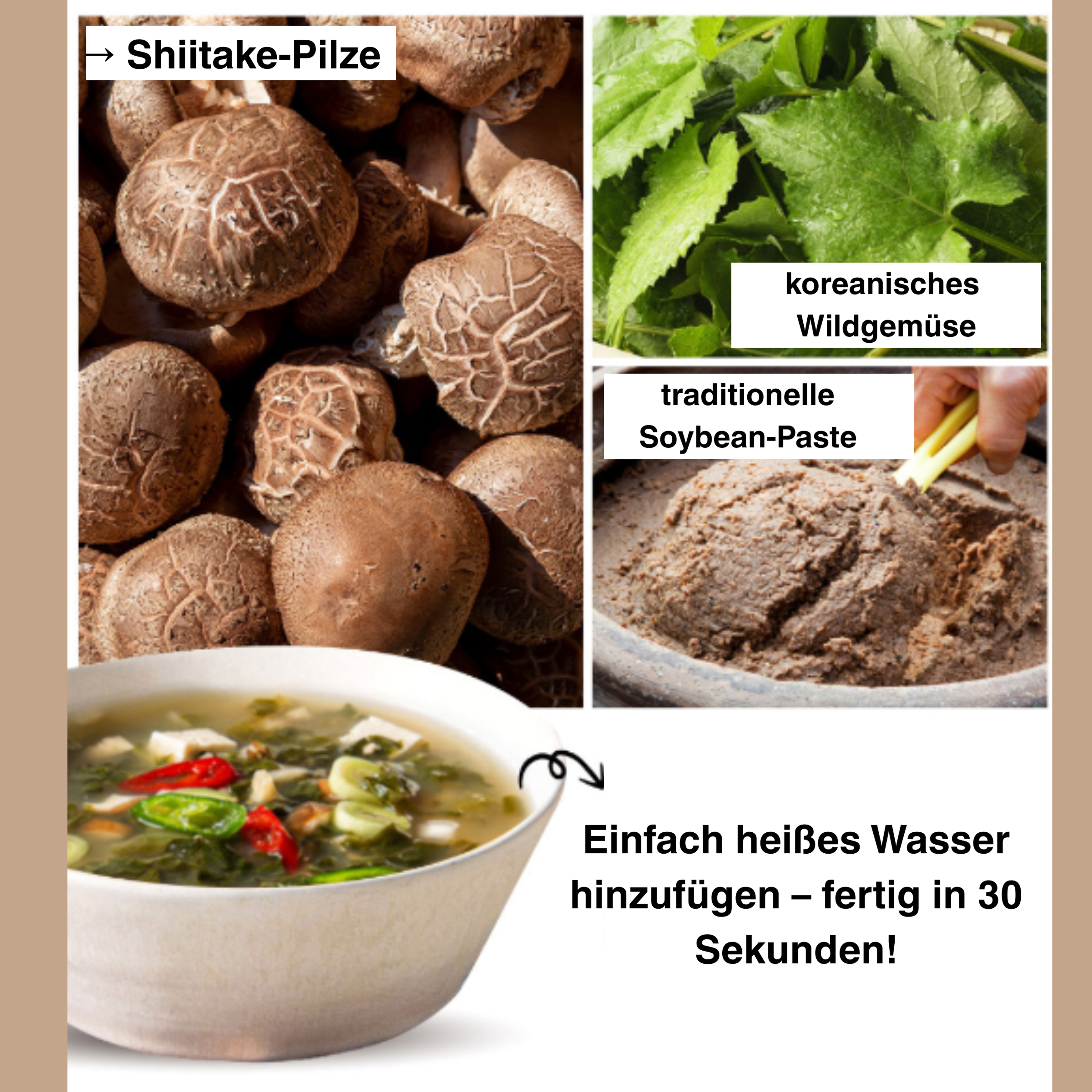 DAMWOO Solchanhae Bean Sprout Miso Soup 5-pack – Ready in 30s