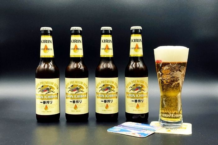 Kirin Ichiban Bier-Set