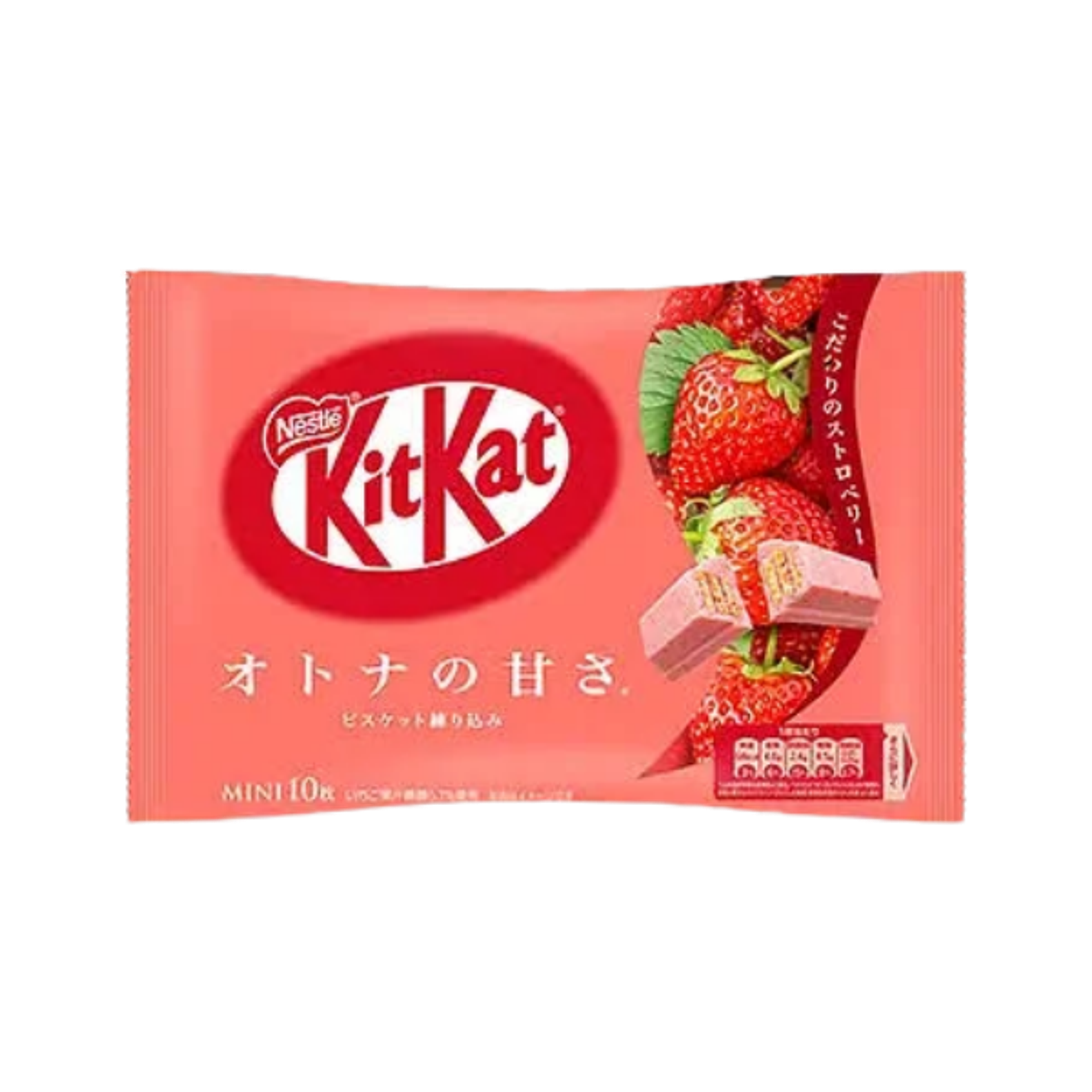 Gruppe-von-Kitkat-Mini-Erdbeer-auf-einem-Teller-bereit-zum-Teilen-bei-einem-Treffen