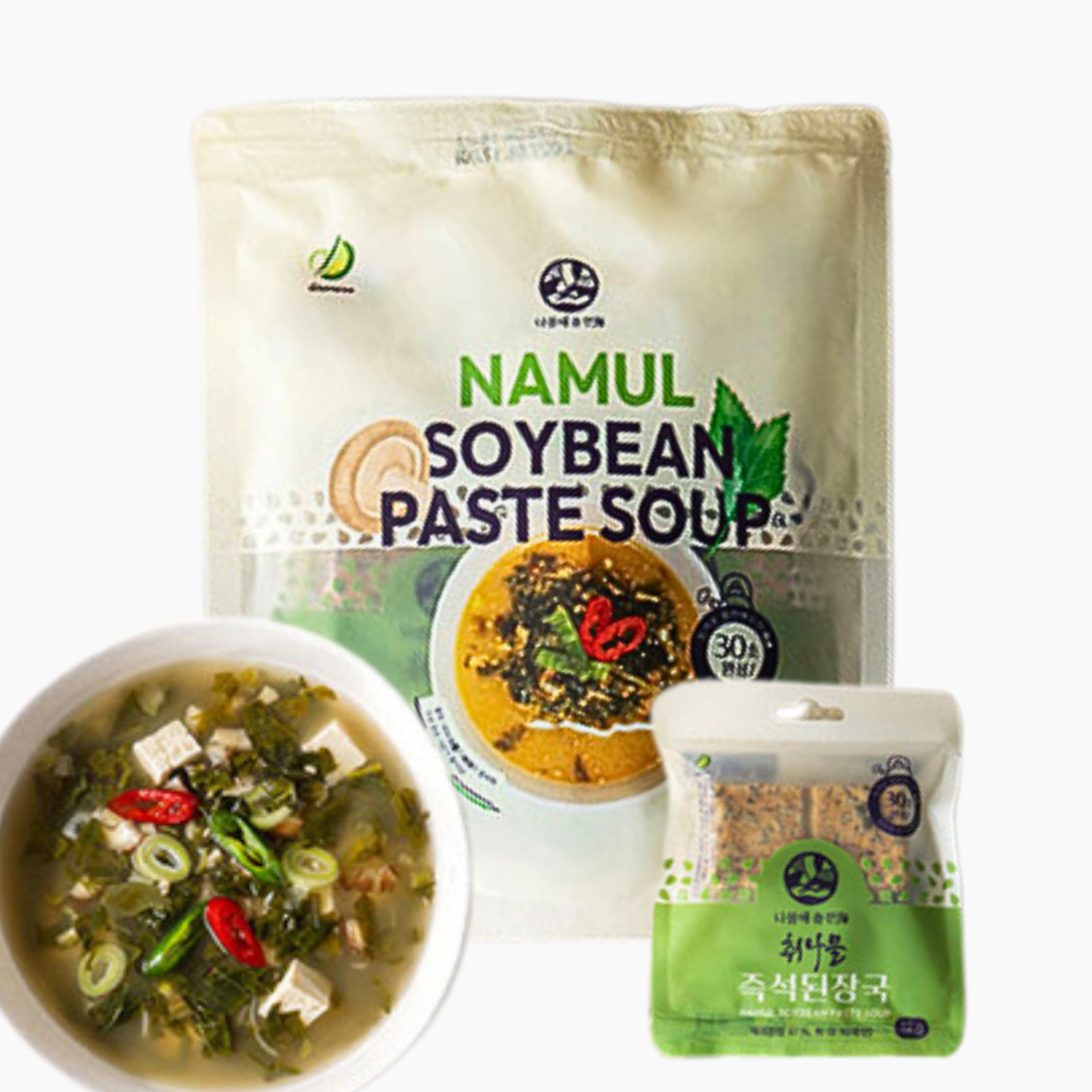 DAMWOO Solchanhae Bean Sprout Miso Soup 5-pack – Ready in 30s