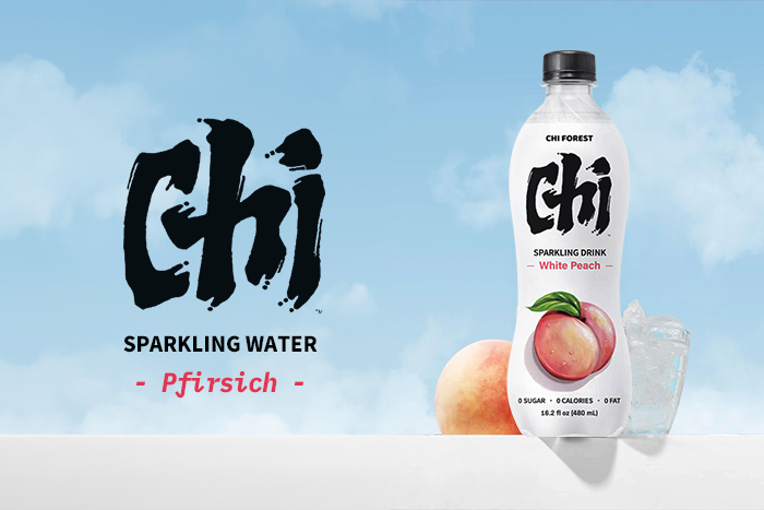 Genki Forest sparkling water peach 480ml