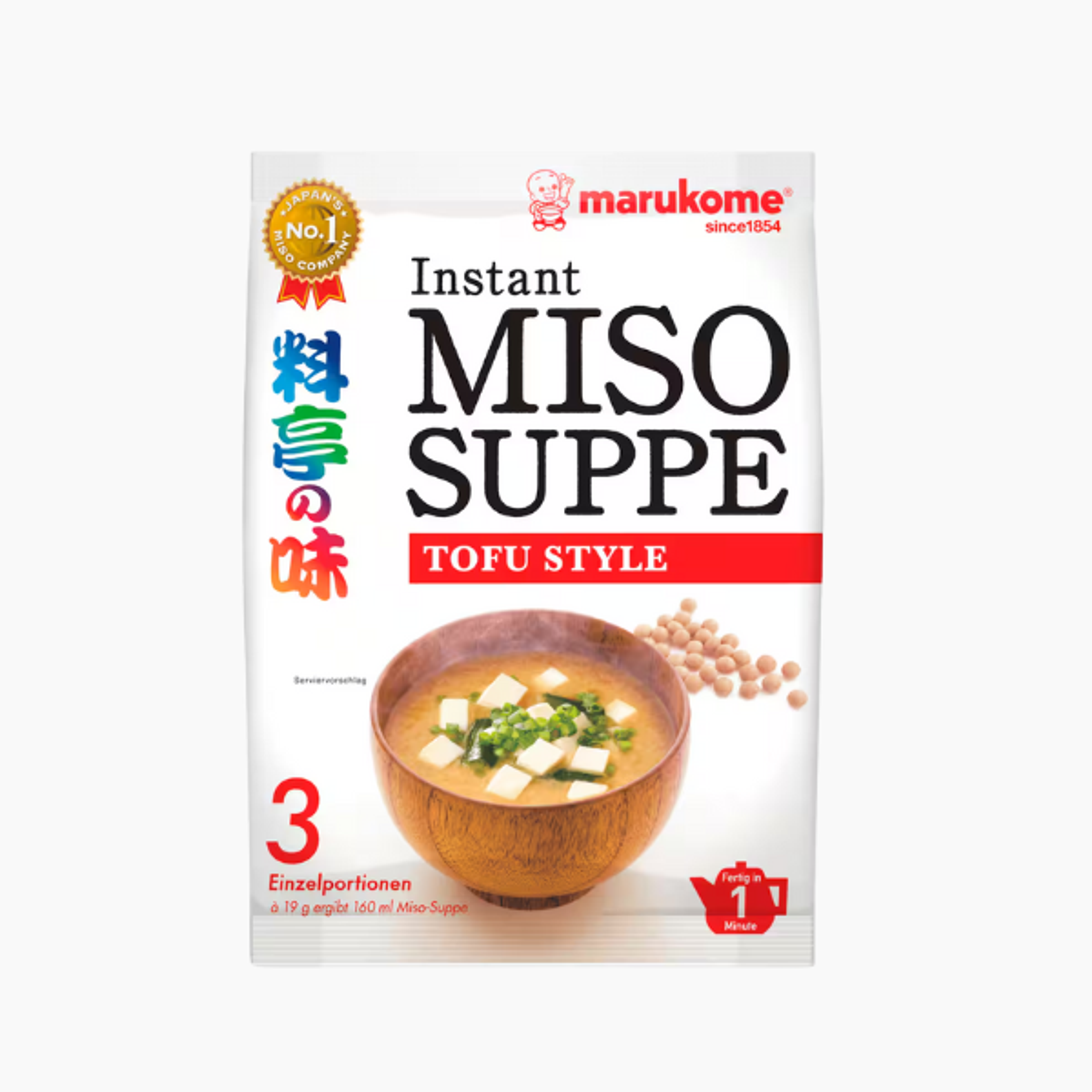 Marukome Instant Miso Suppe Tofu