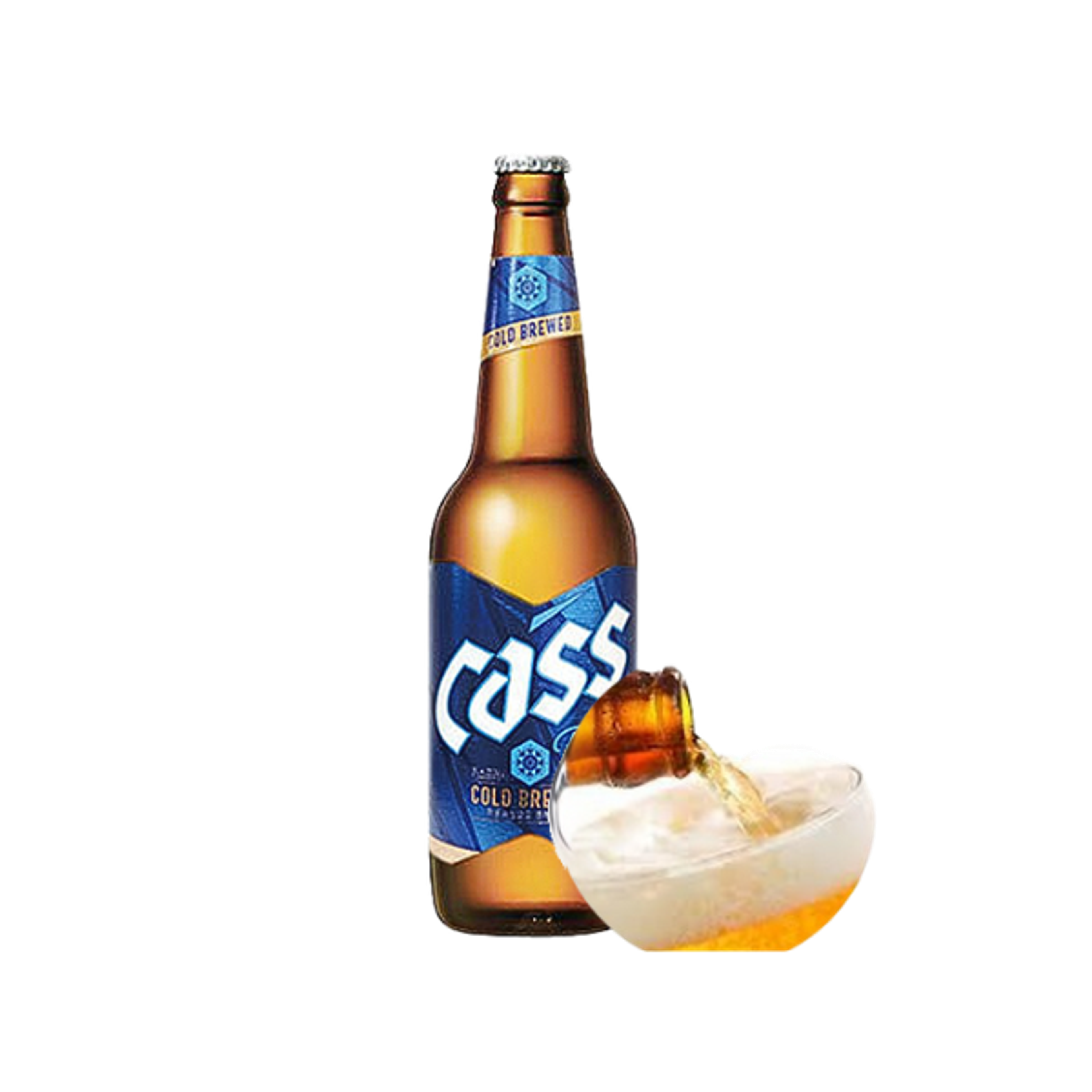 CASS Fresh 330ml | Koreanisches Lagerbier mit 4,5 % Alkohol