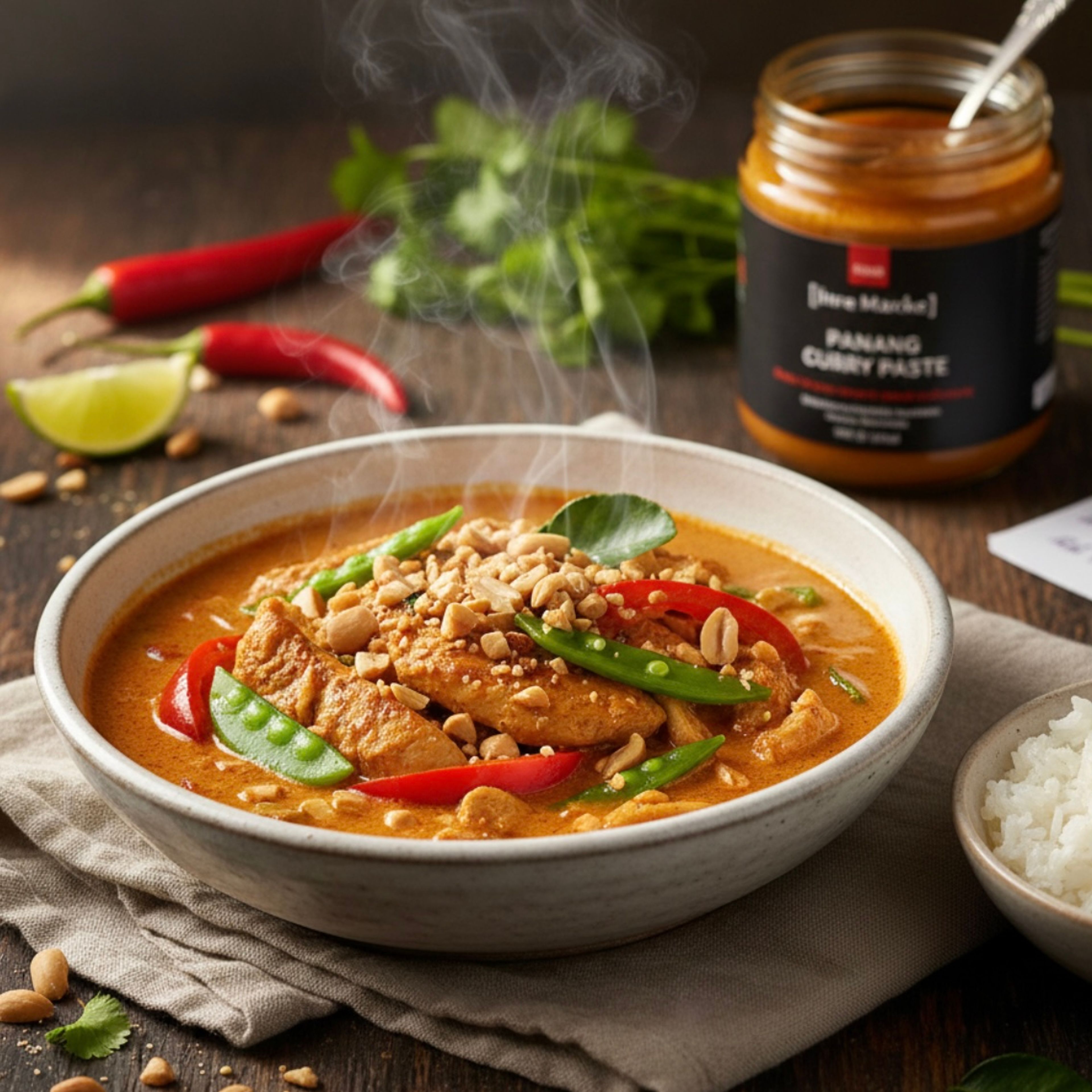 Cremiges Panang Curry – In 20 Minuten zum authentischen Thai-Genuss