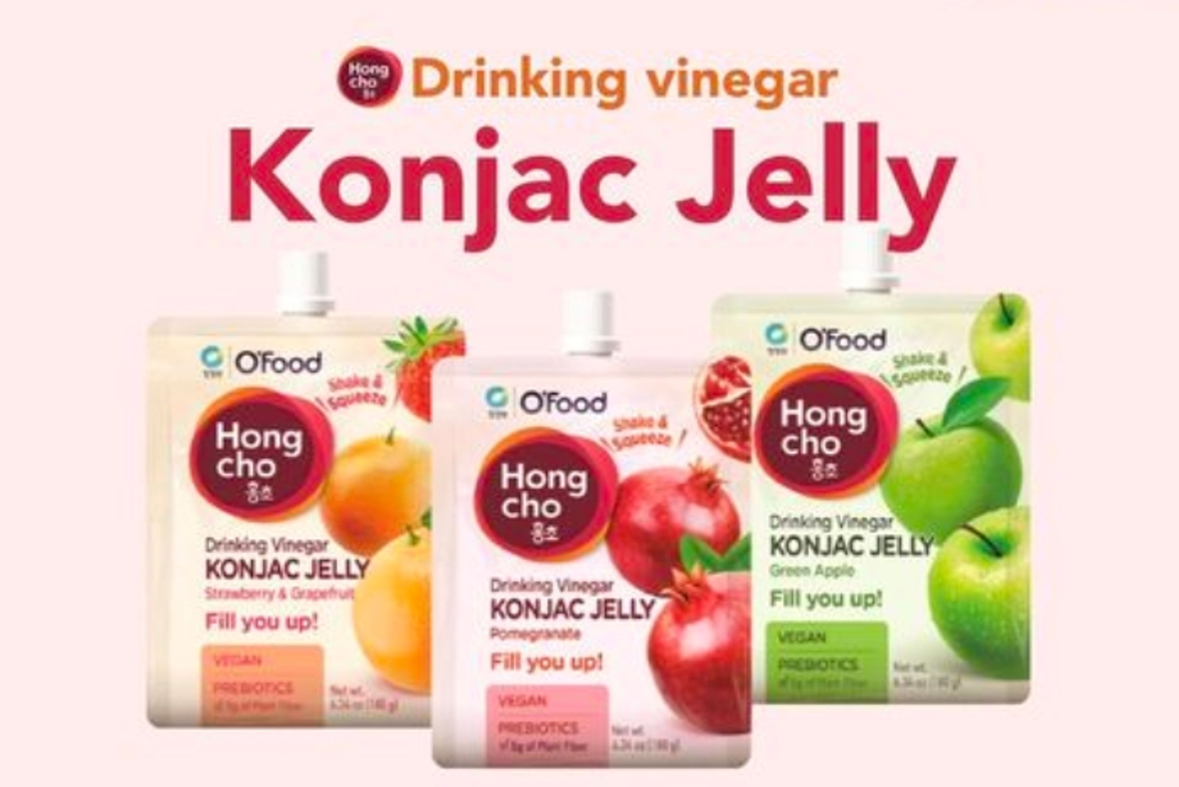 O' Food Konjac Jelly Hongcho 180g