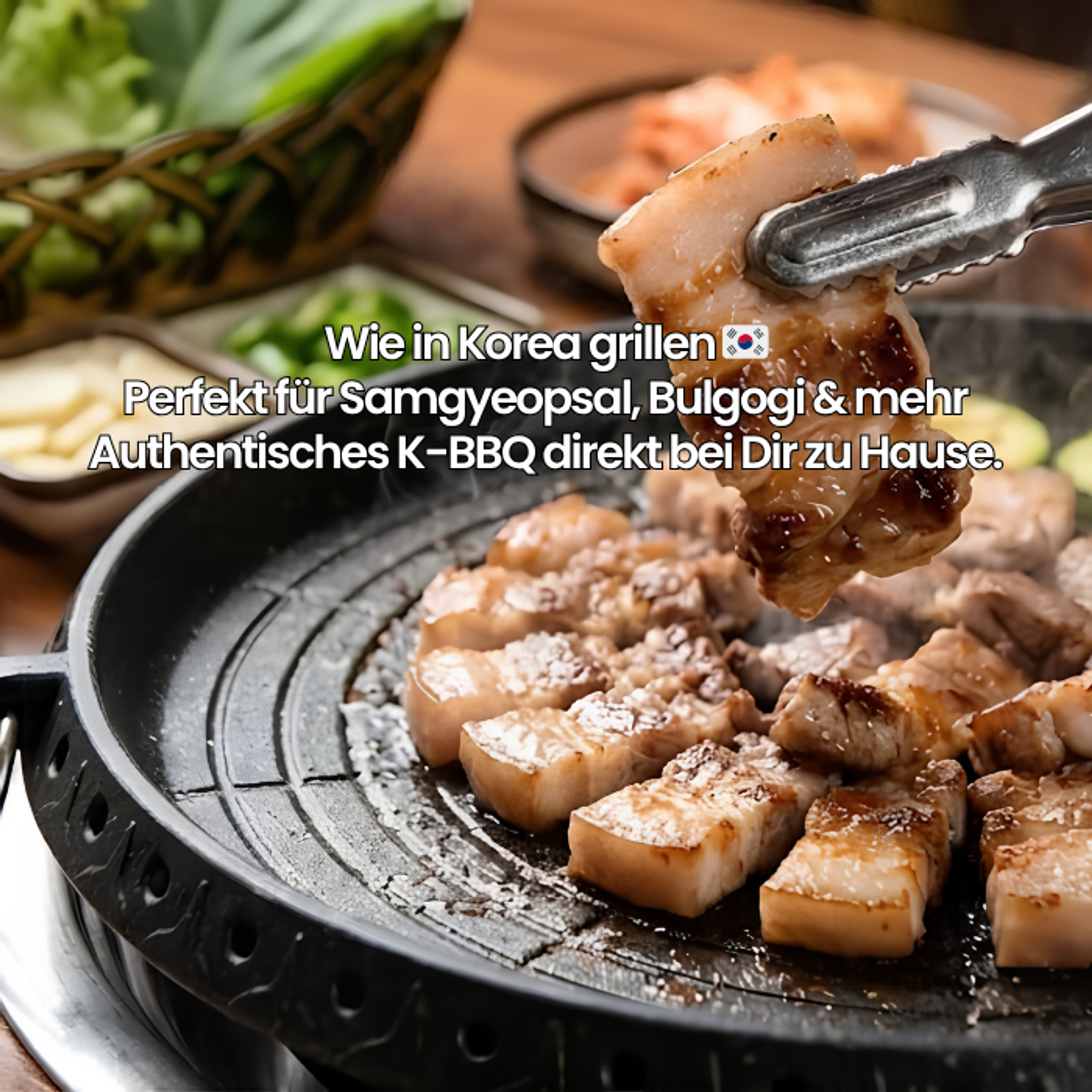 Hanaro Koreanische BBQ Grillpfanne 32cm