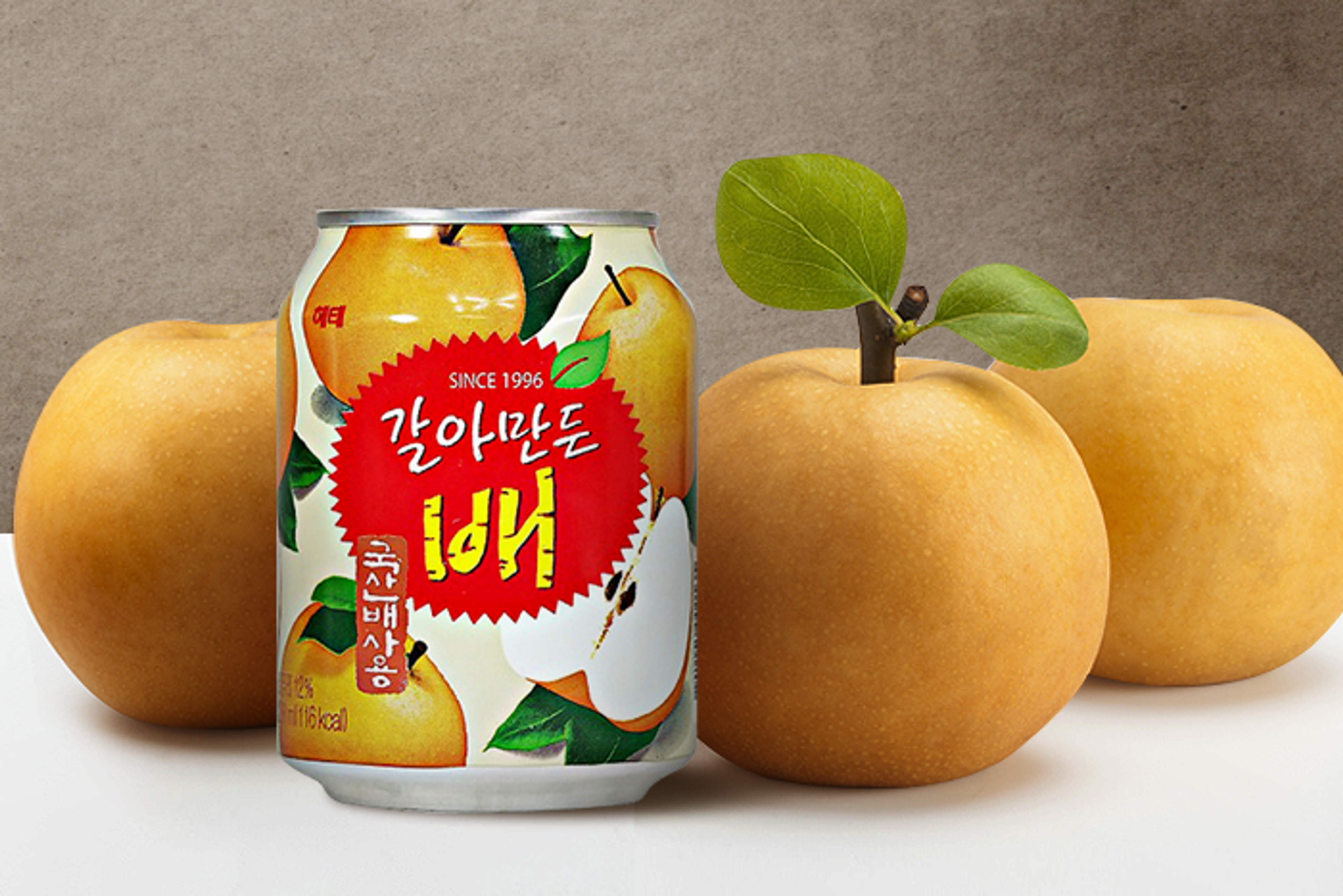 HAETAE Pureed Pear Juice 238ml | Fresh natural pear aromas