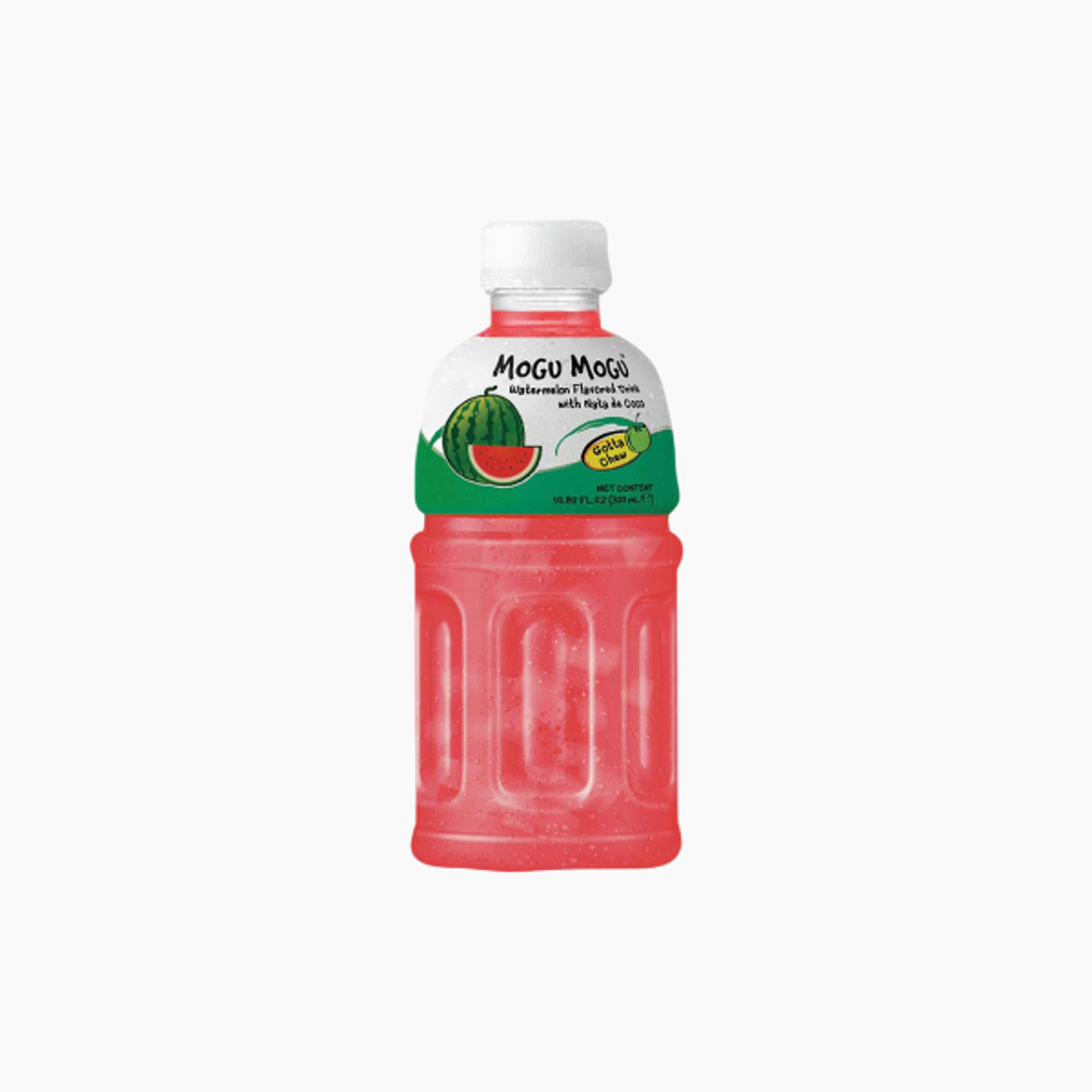 Mogu Mogu Wassermelone 320ml | Fruchtiges Erfrischungsgetränk mit Nata de Coco