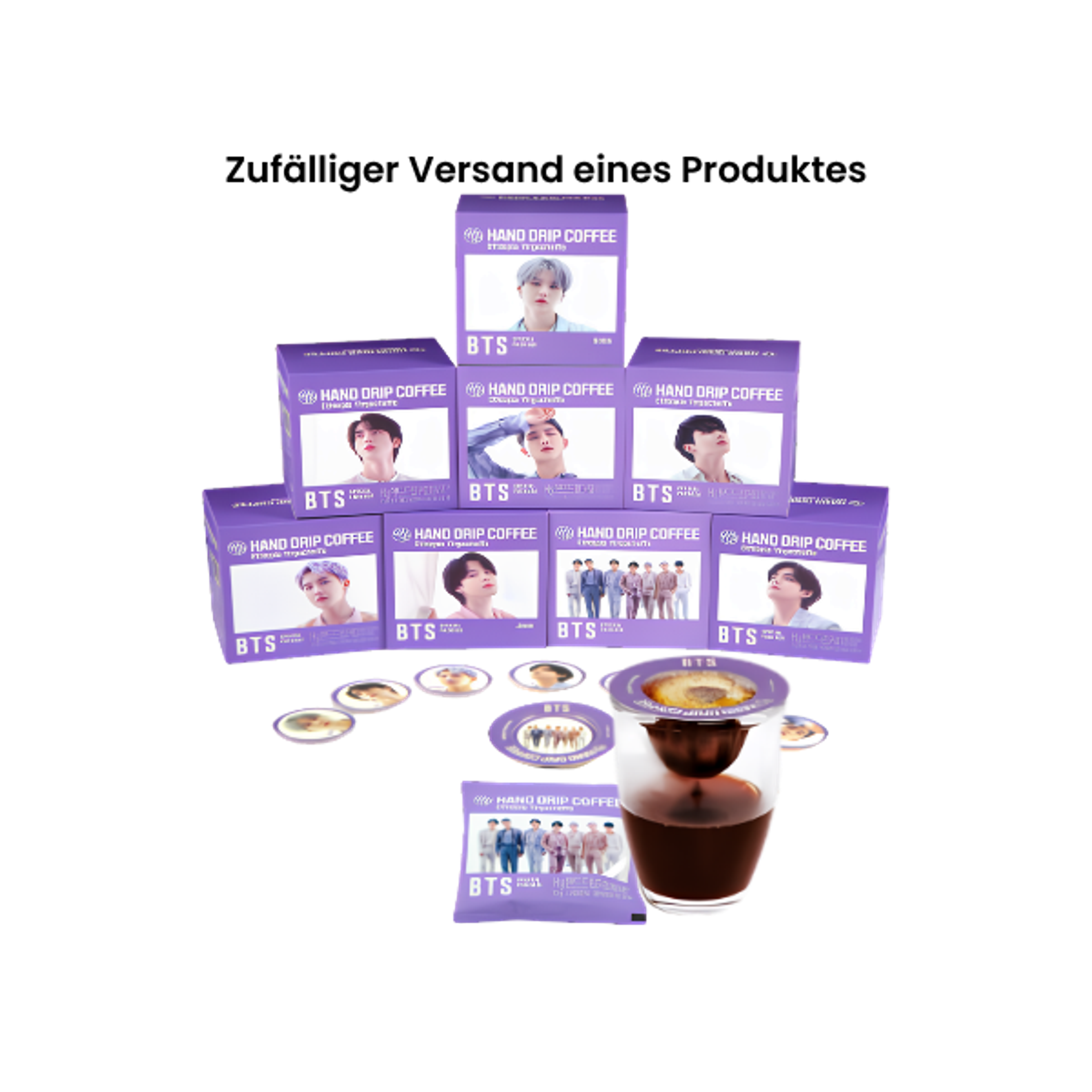  HY BTS Hand Drip Coffee Ethiopia Yirgacheffe 70g