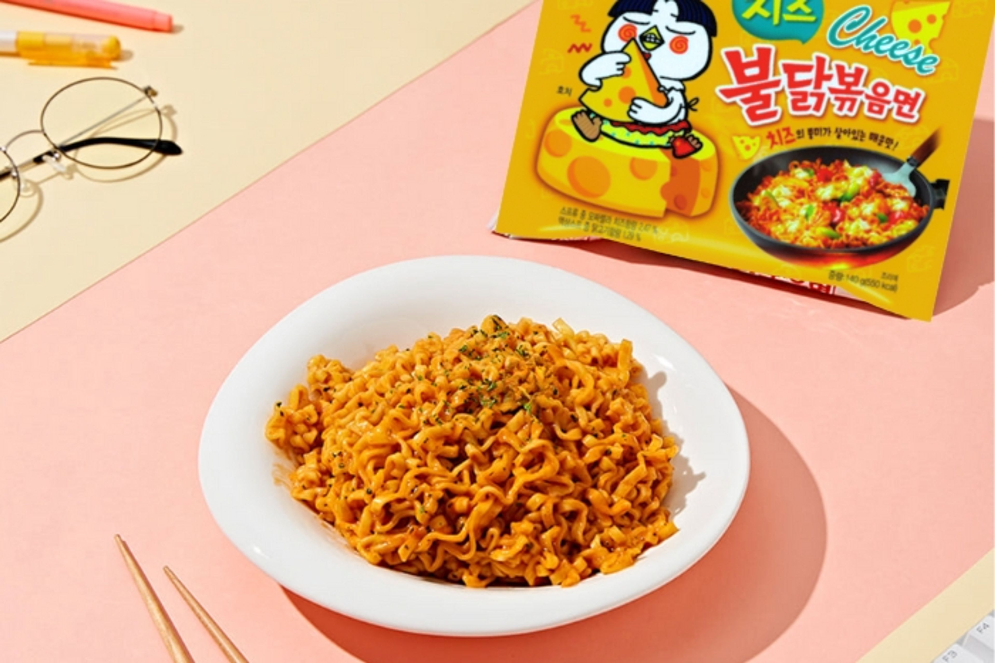 Hot Chicken Buldak Cheese Ramyeon 5er-Pack