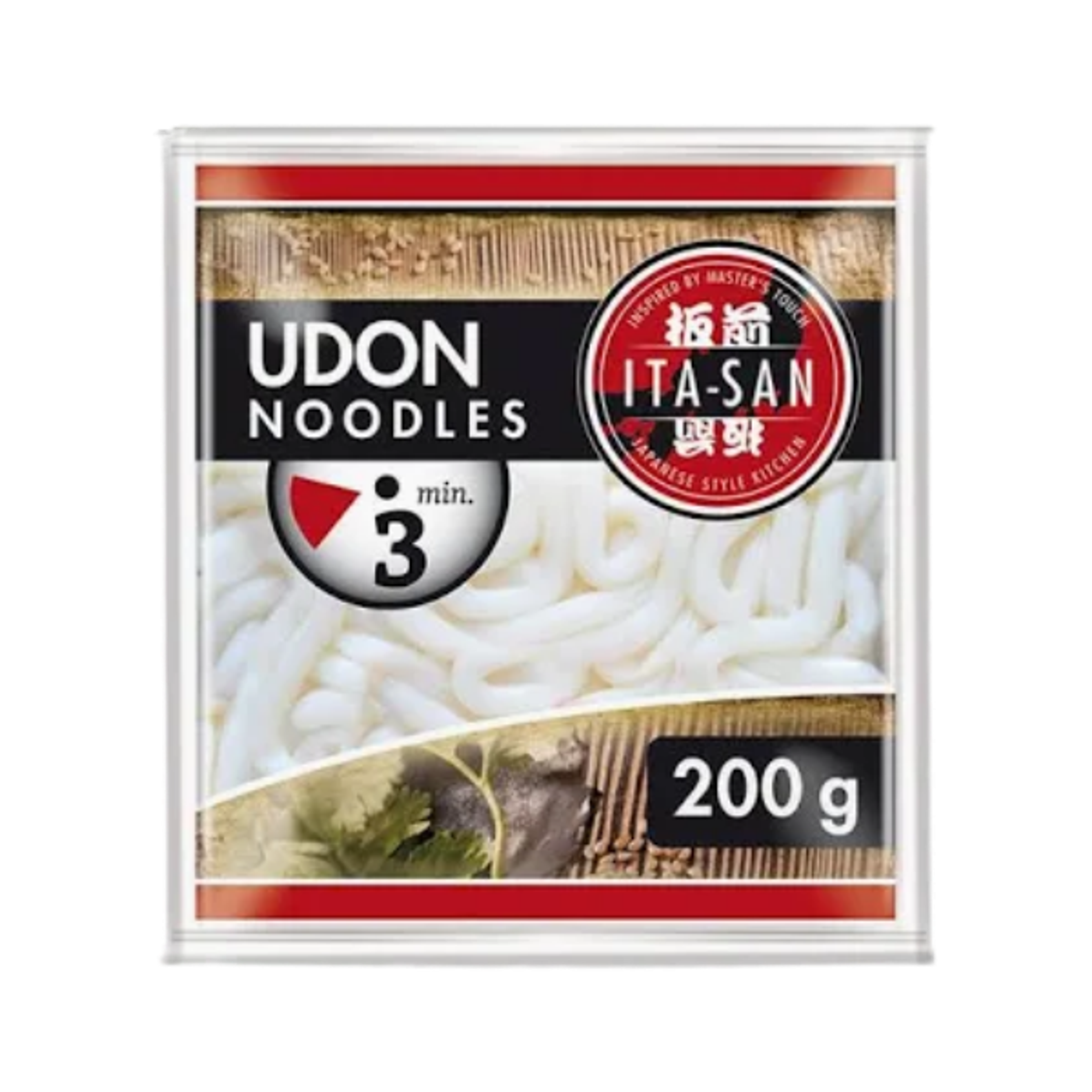 ITA-SAN Udon Noodles 200g - Authentische japanische Udon-Nudeln
