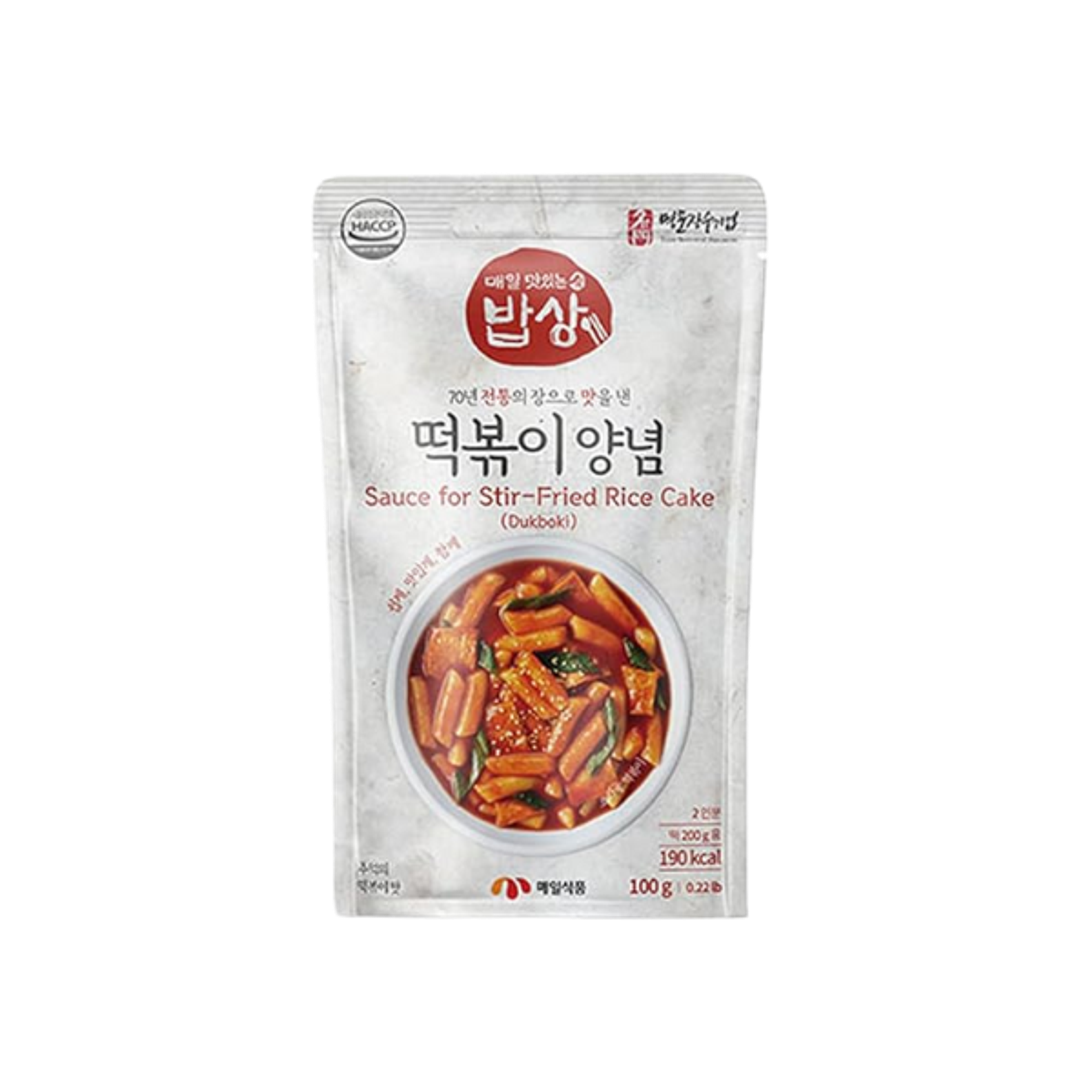 MAEIL Bapsang Tteokbokki Sauce 100 g | Süß-scharfe koreanische Reiskuchen-Soße