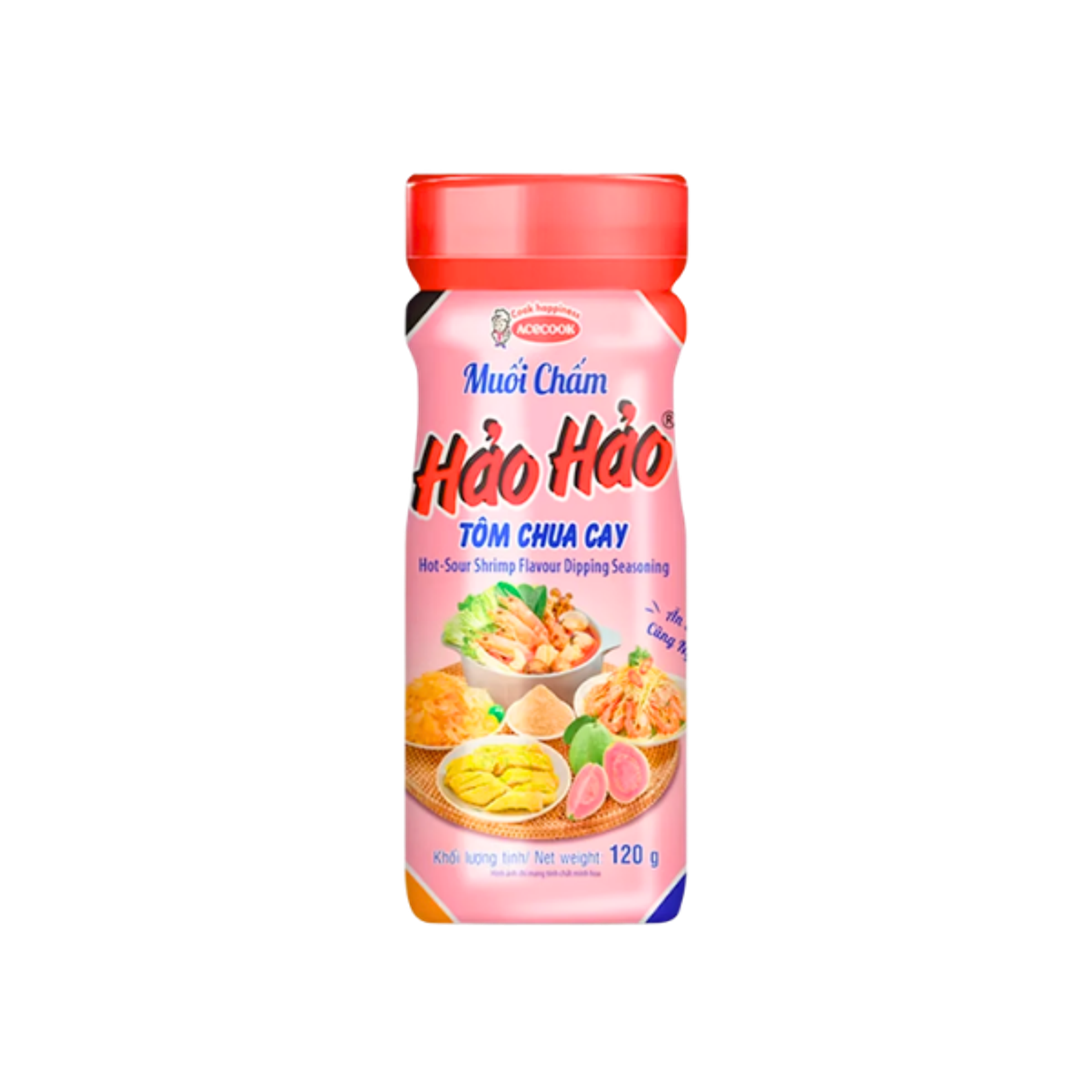 ACECOOK Hao Hao Dipping Salt 120g | Scharf-saurer Garnelen Dip