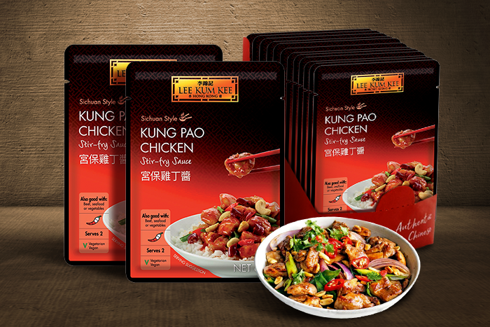 LEE KUM KEE Kung Pao Chicken Stir-Fry Sauce 60g | Sichuan flavor
