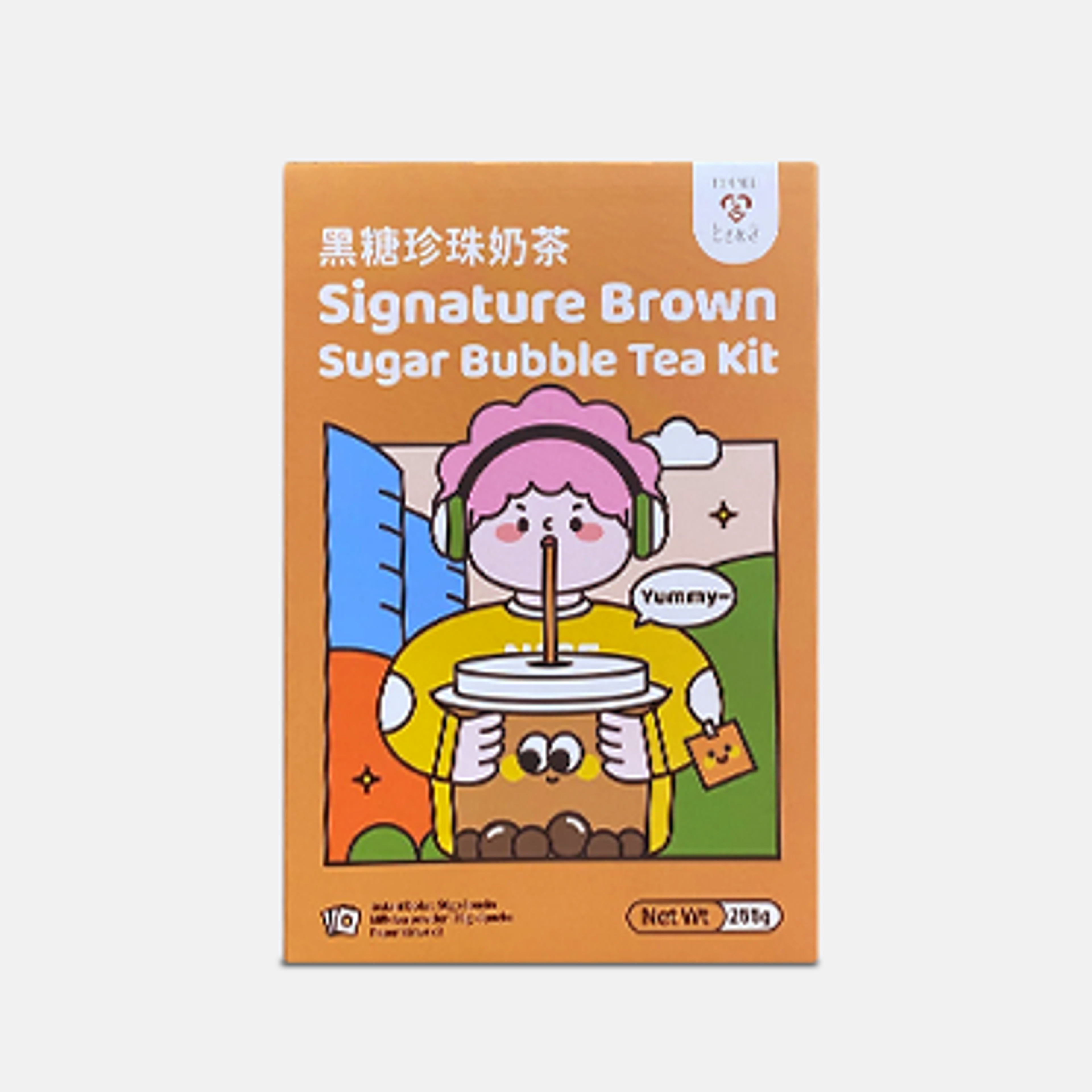 Tokimeki Signature Brown Sugar Bubble Tea Kit 255g - Genieße authentischen Bubble Tea 