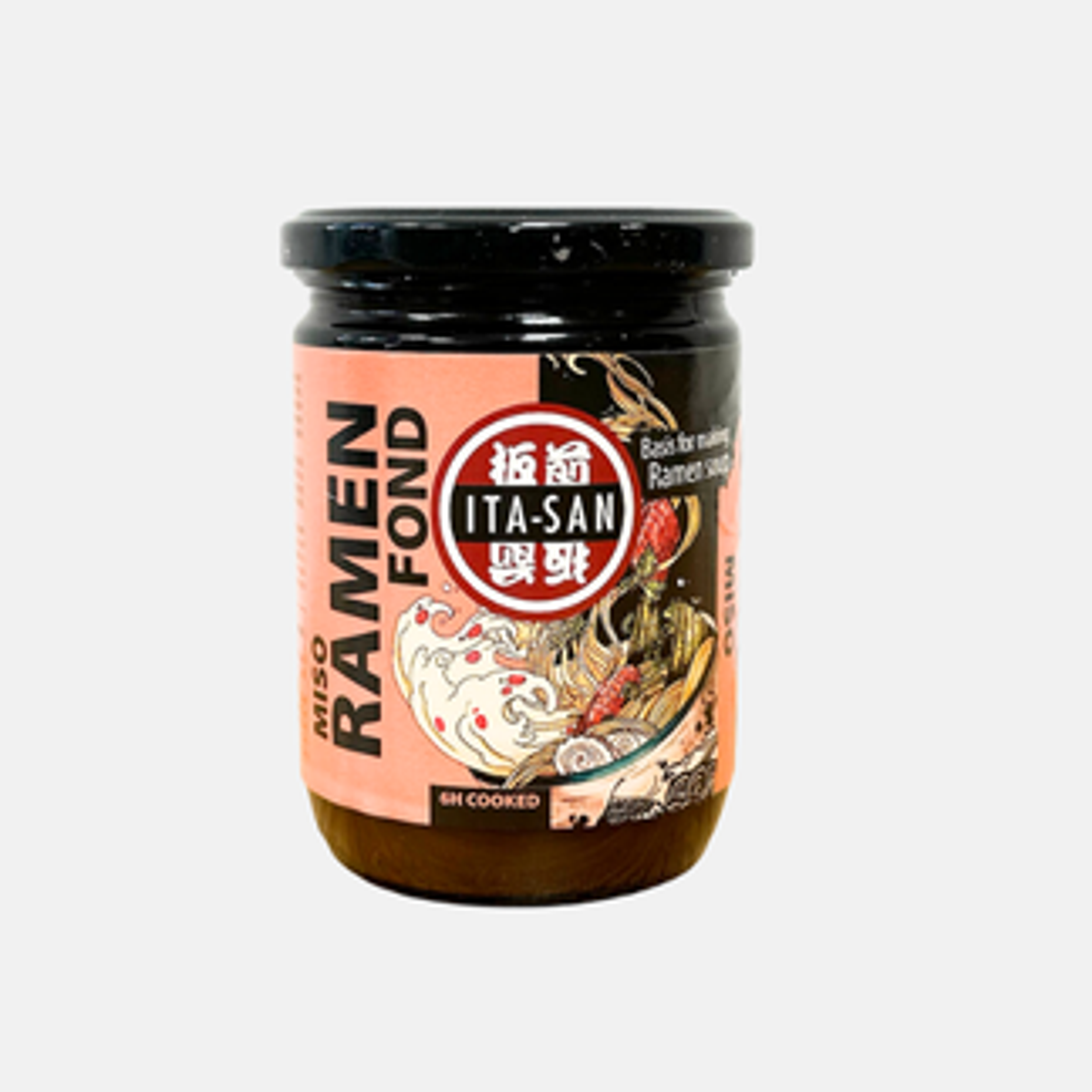 ITASAN Miso Ramen Fond 440ml – Spicy base for authentic ramen soup