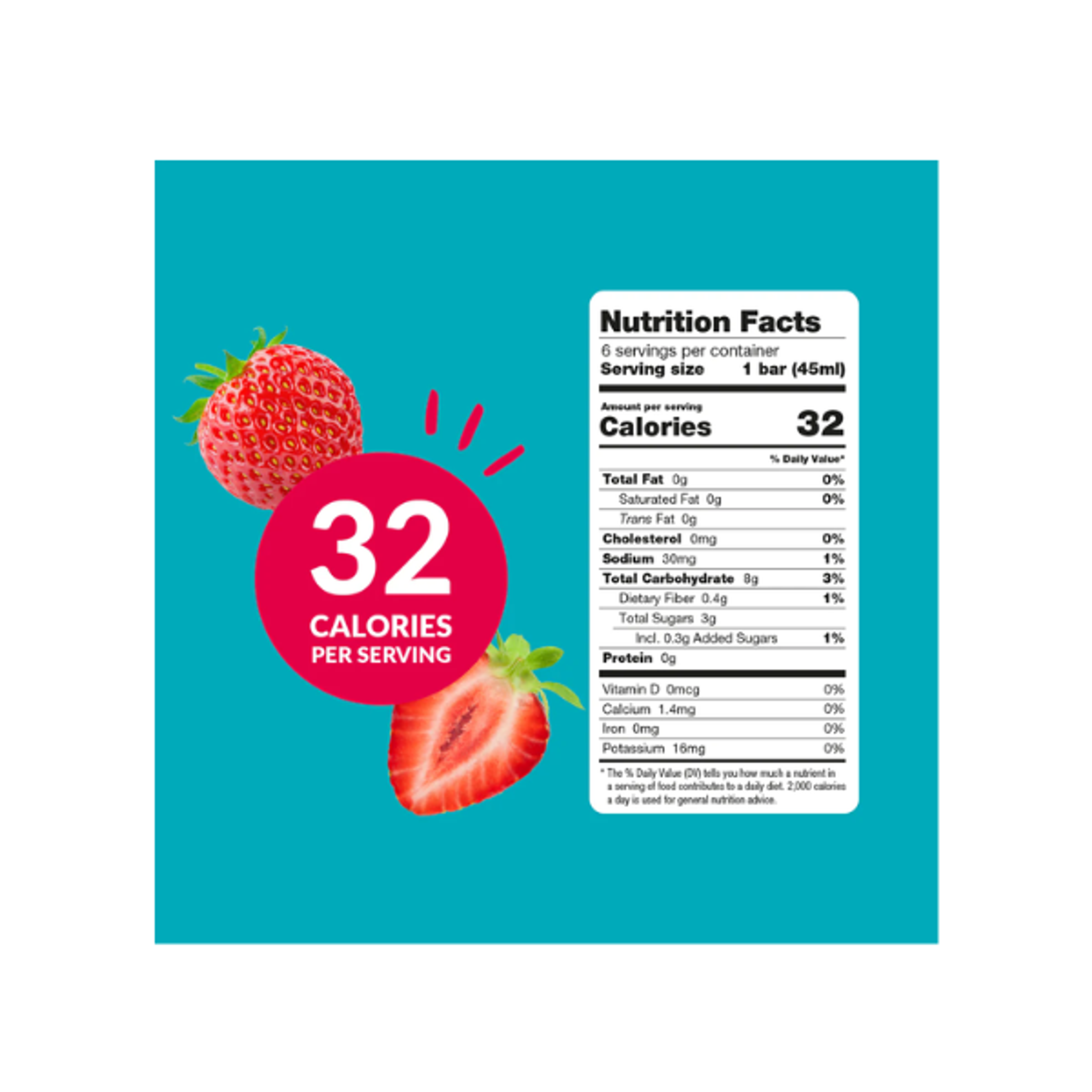 POPSMALAYA Sorbet Bar Strawberry 270ml – Fruity Ice Enjoyment