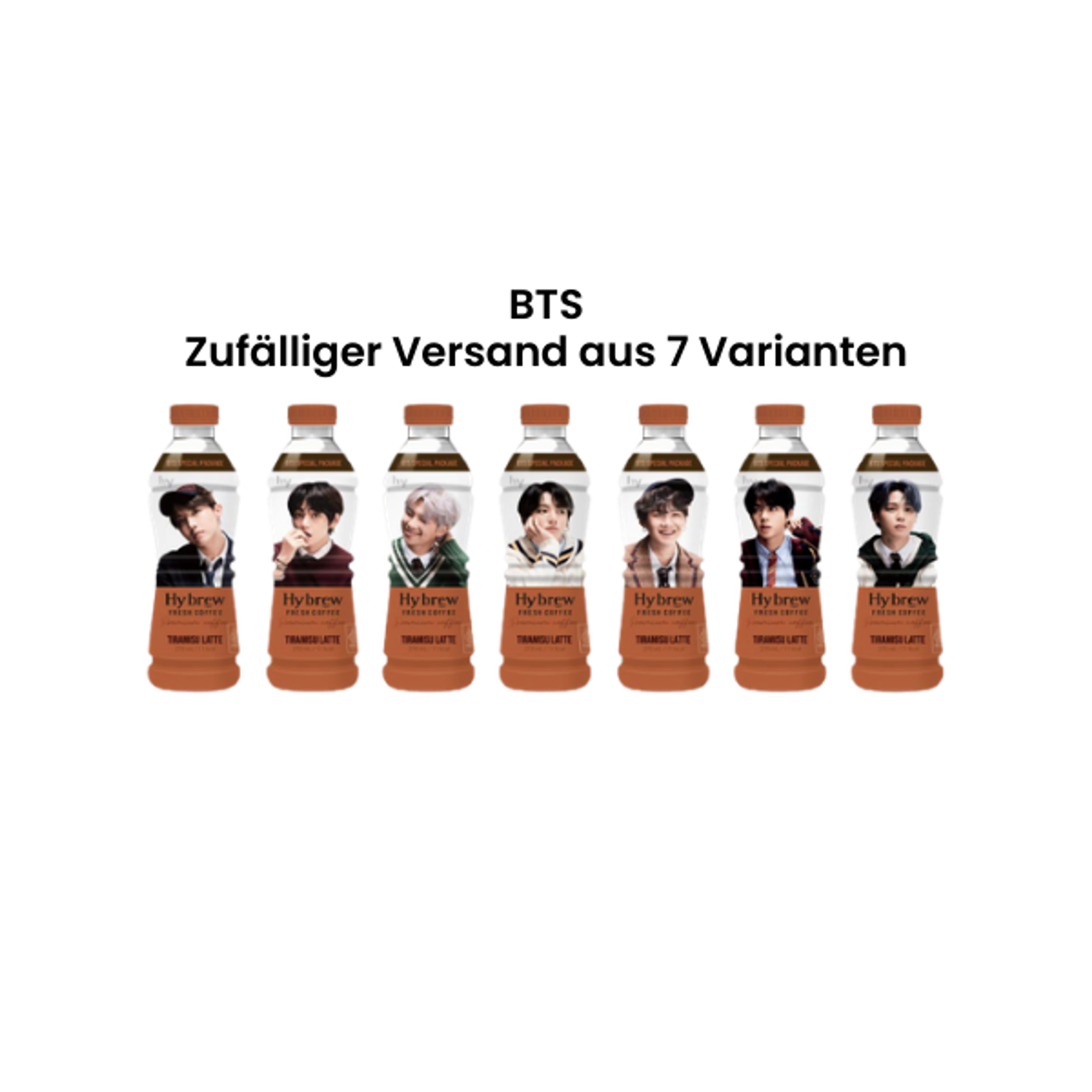 HY BTS Brew Tiramisu Latte 250ml | Creamy Coffee Drink with Tiramisu Flavor
