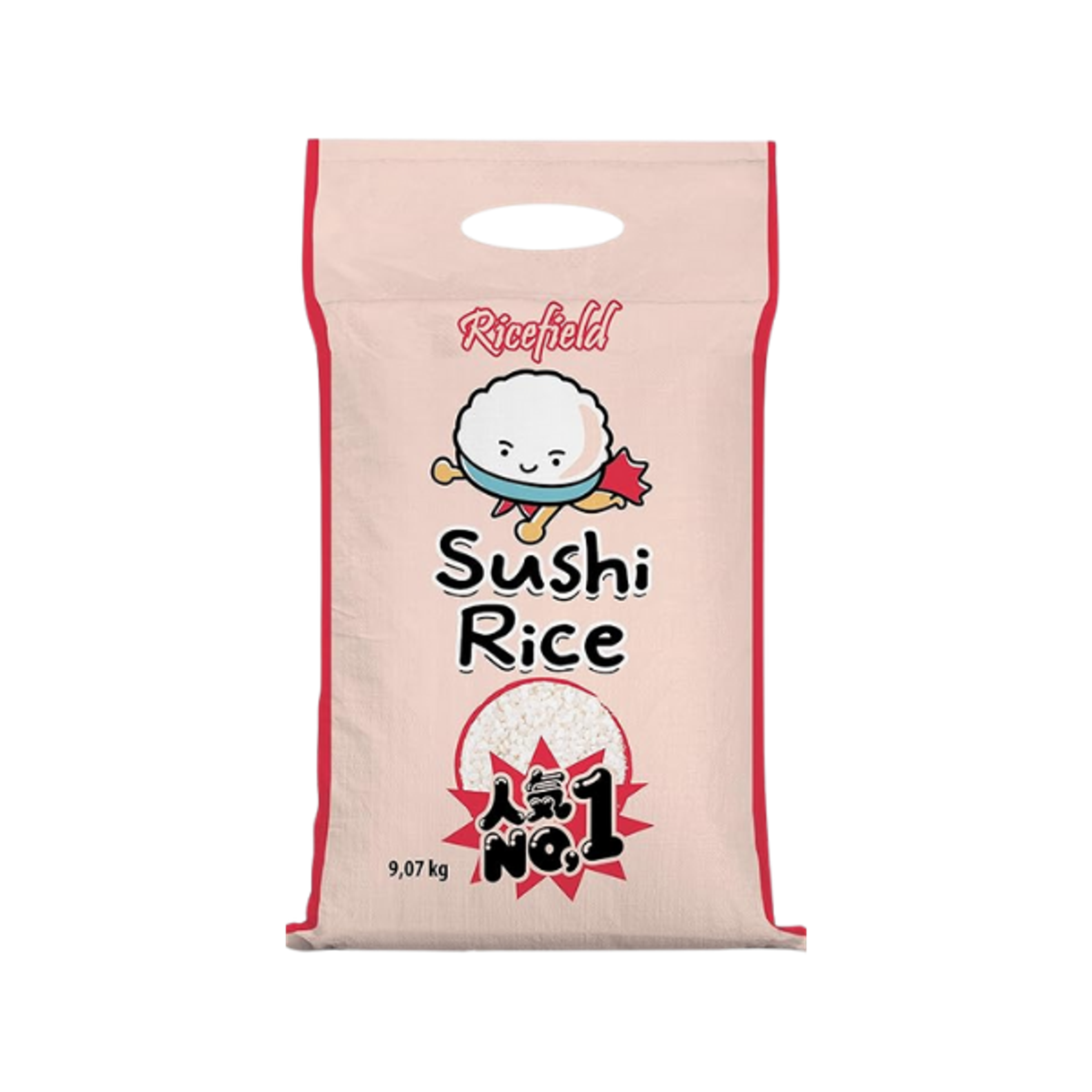 SUSHIRICE No.1 9,07kg | Perfekter Sushi-Reis mit feiner Körnung & authentischem Geschmack