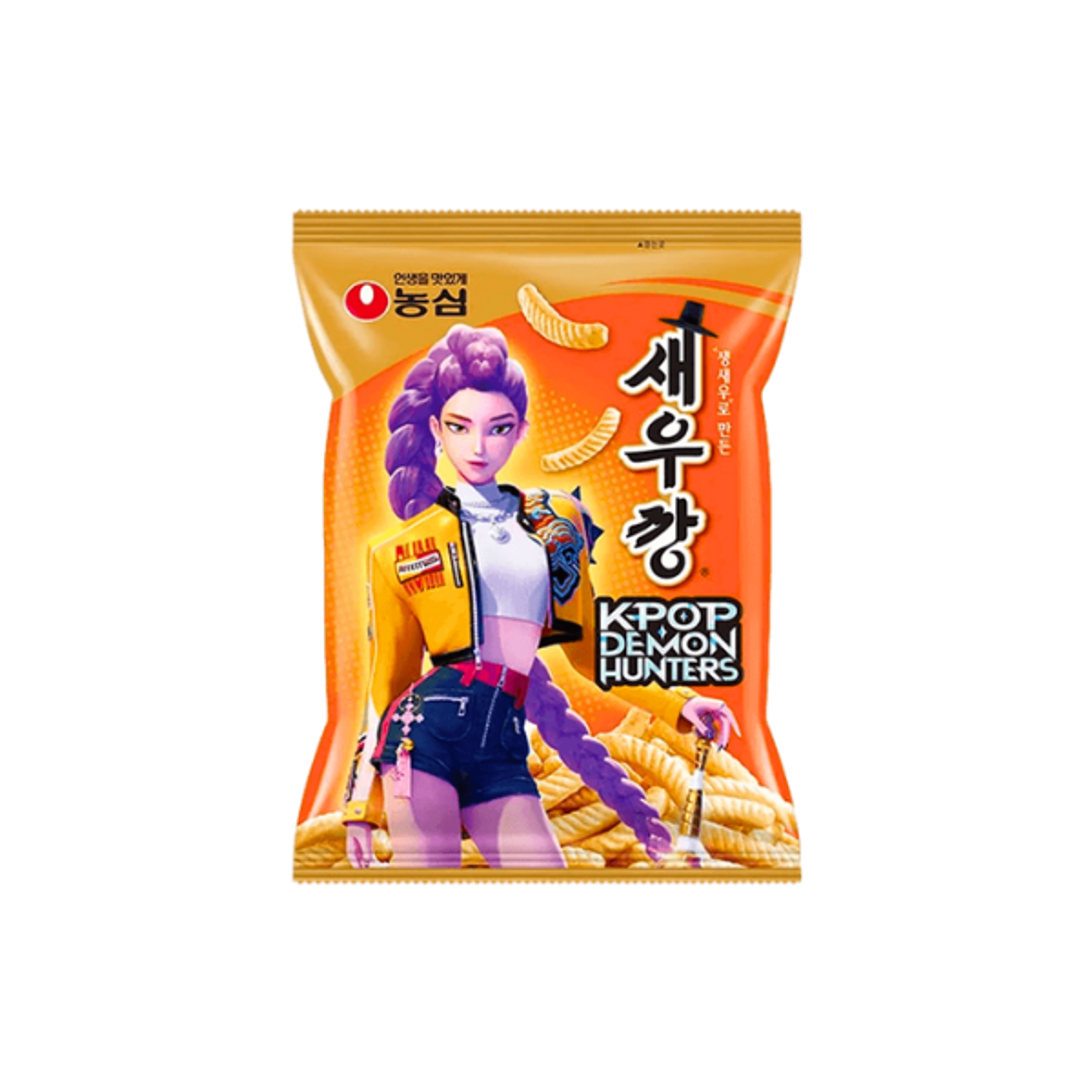 NONGSHIM Shrimp Stick-Cracker 90g – Snack aus KPOP Demon Hunters