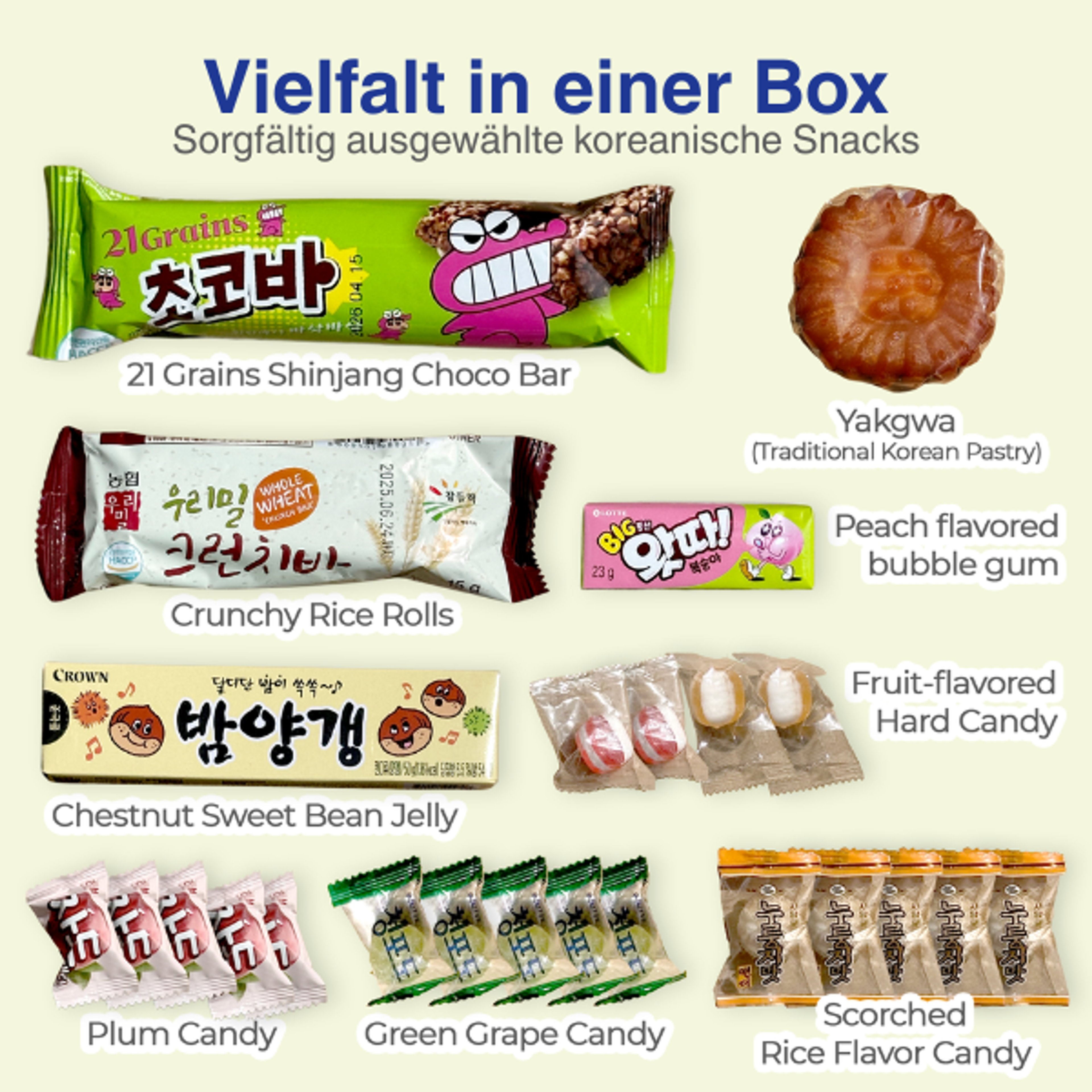 Korean Snack Box – Authentic K-Food Snacks & Drinks with Culture Guide
