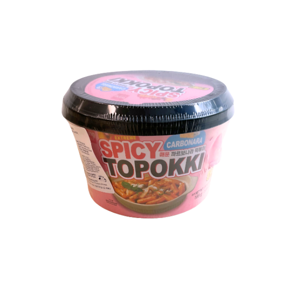 WANG Tteokbokki Reiskuchen in scharfer Carbo Sauce 169g | EasyCookAsia WANG Tteokbokki Reiskuchen in scharfer Carbo Sauce 169g | EasyCookAsia