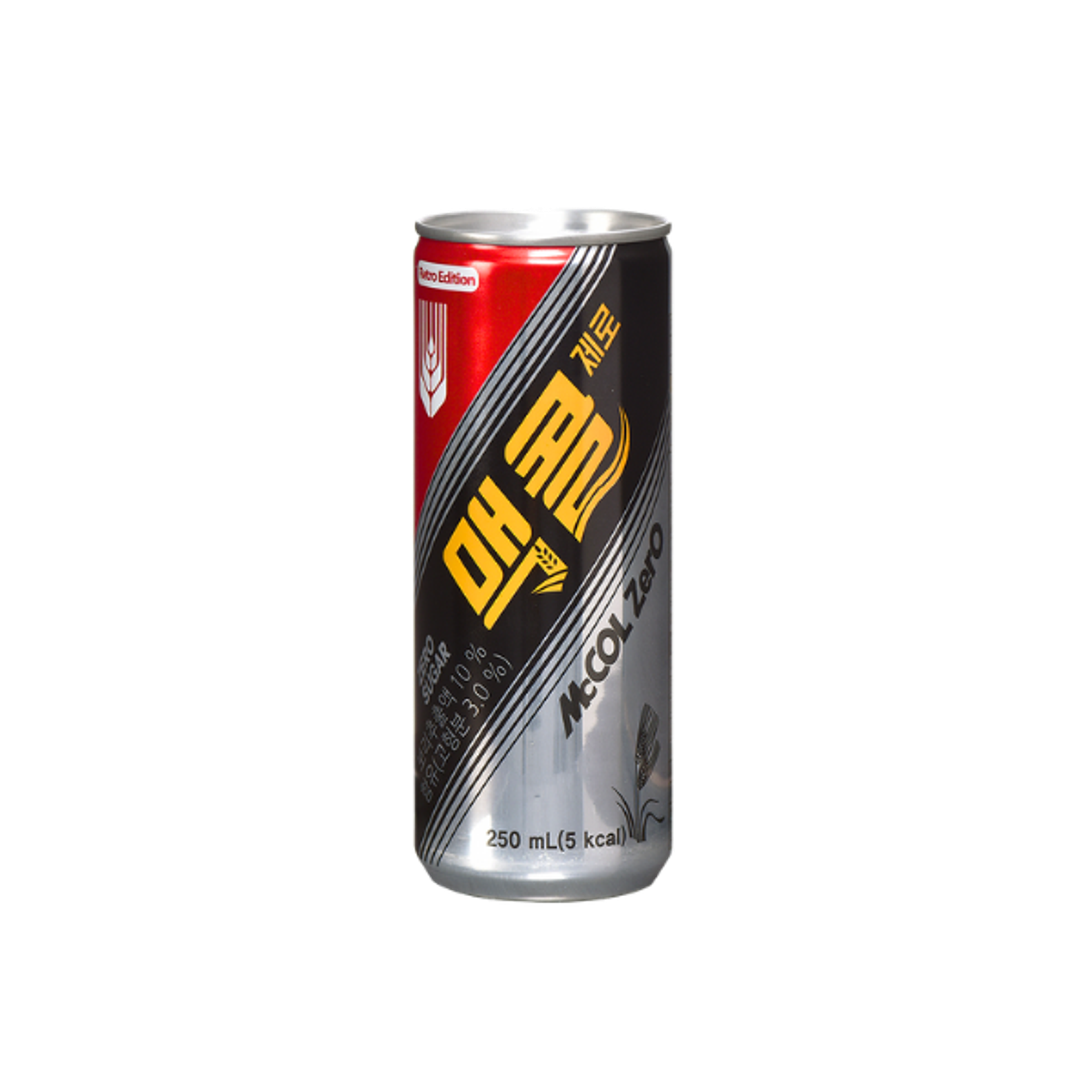 McCOL Zero Barley Drink 250ml | Low Calorie Sparkling Malt Beverage