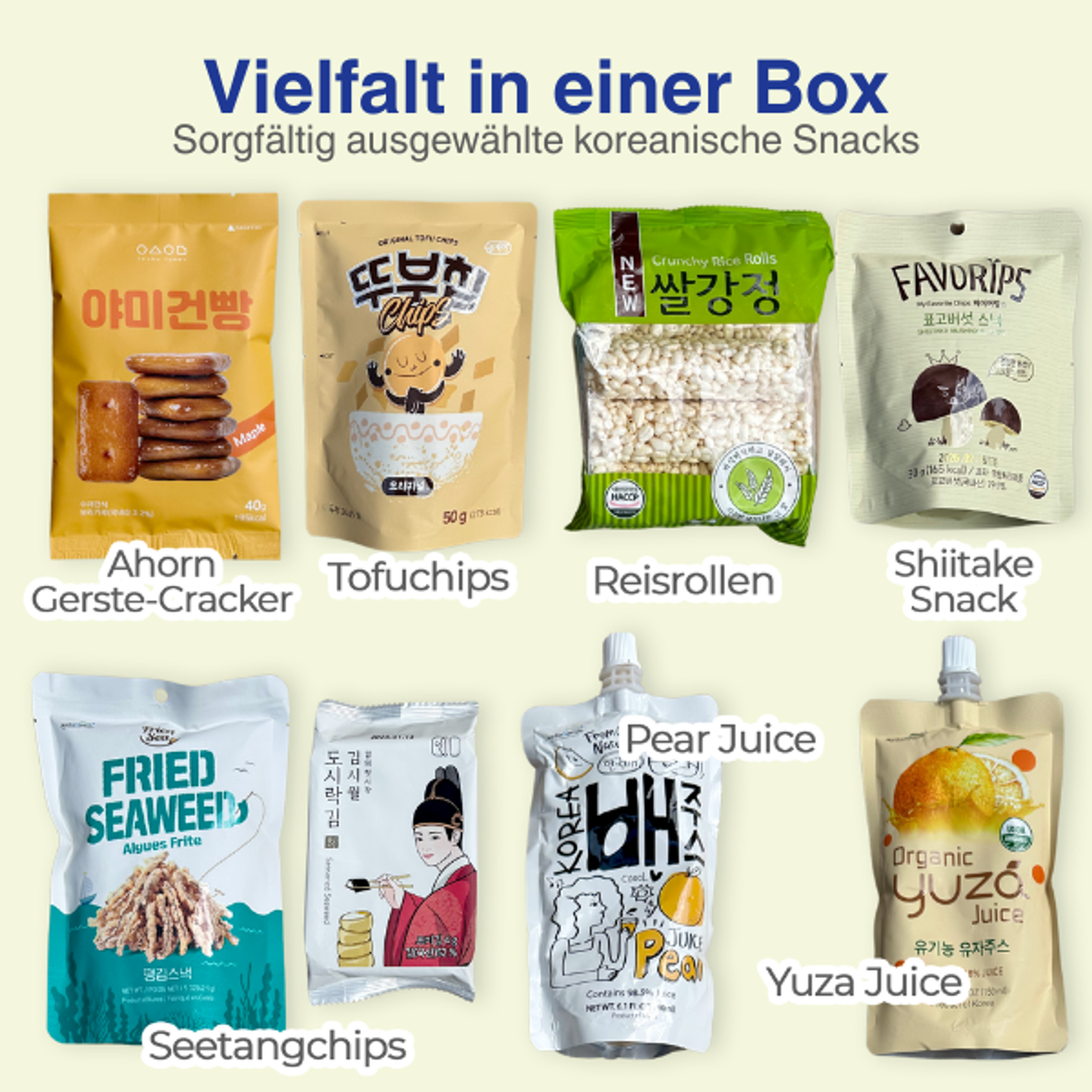 Korean Snack Box – Authentic K-Food Snacks & Drinks with Culture Guide