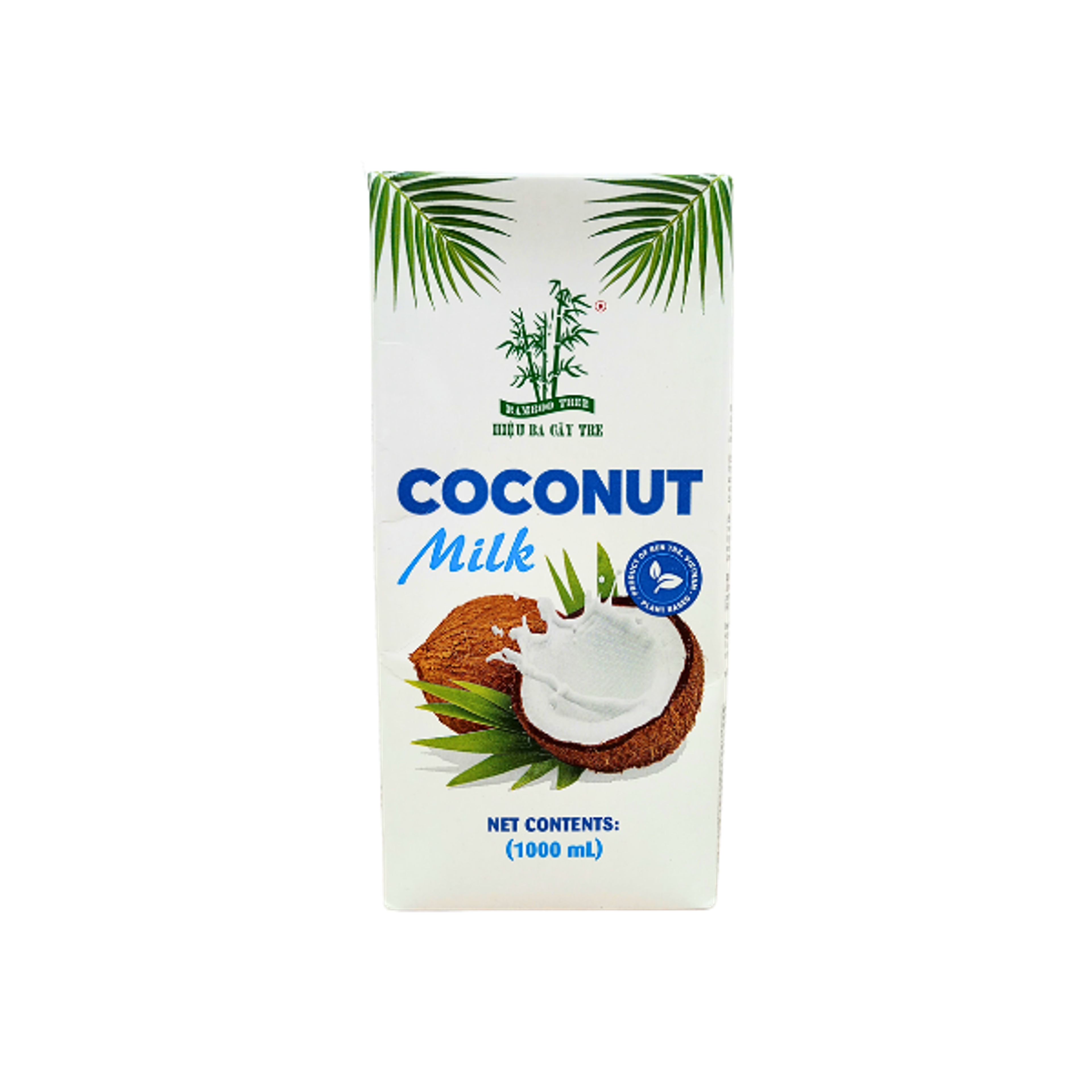 BAMBOO TREE Kokosmilch 1L | Cremige Coconut Milk für Küche & Curry