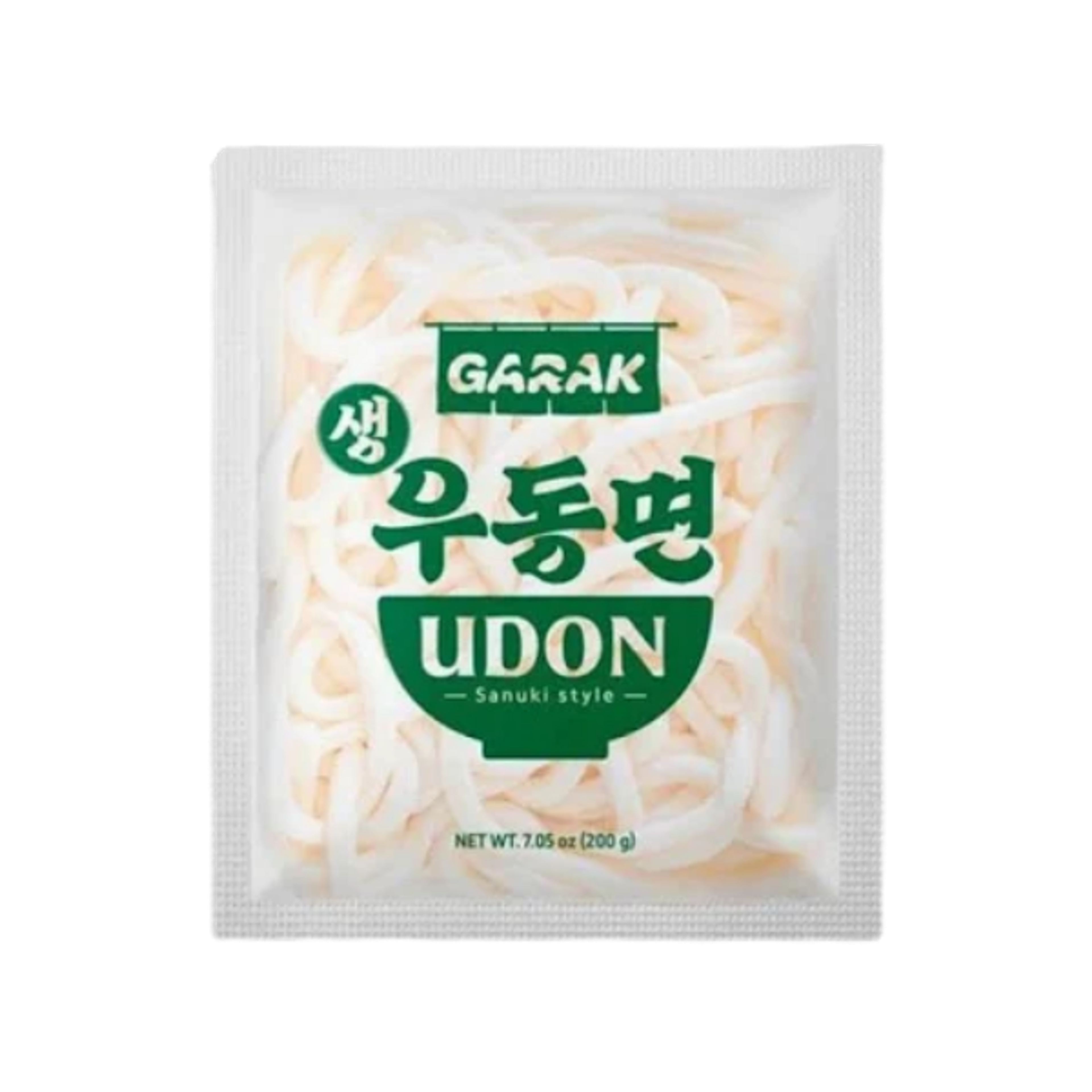 GARAK Udon Noodles Sanuki Style 200 g | Bissfeste japanische Udon im klassischen Sanuki-Stil