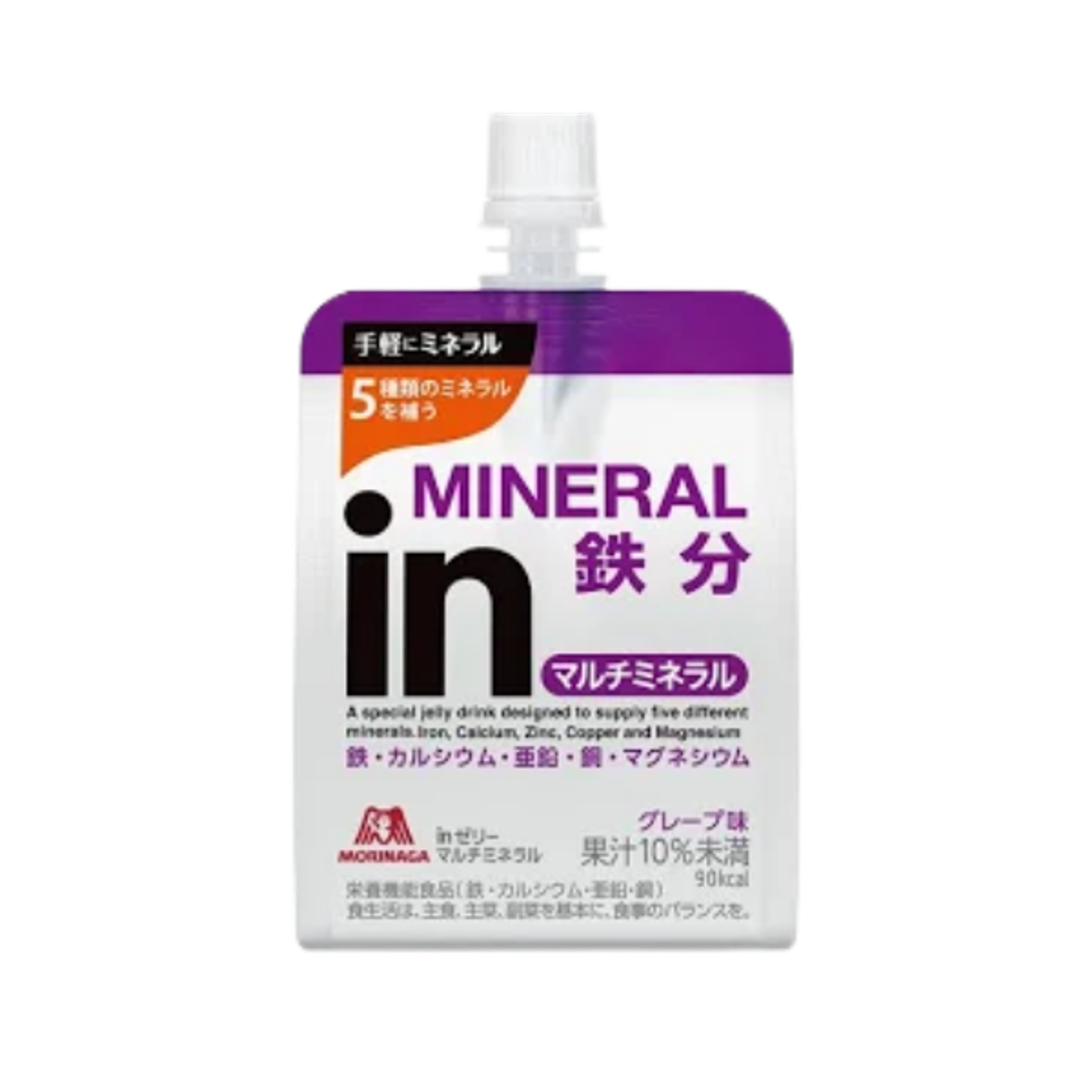 MORINAGA Mineral In Jelly Grape Flavor 180g – Für deinen Mineralstoffhaushalt