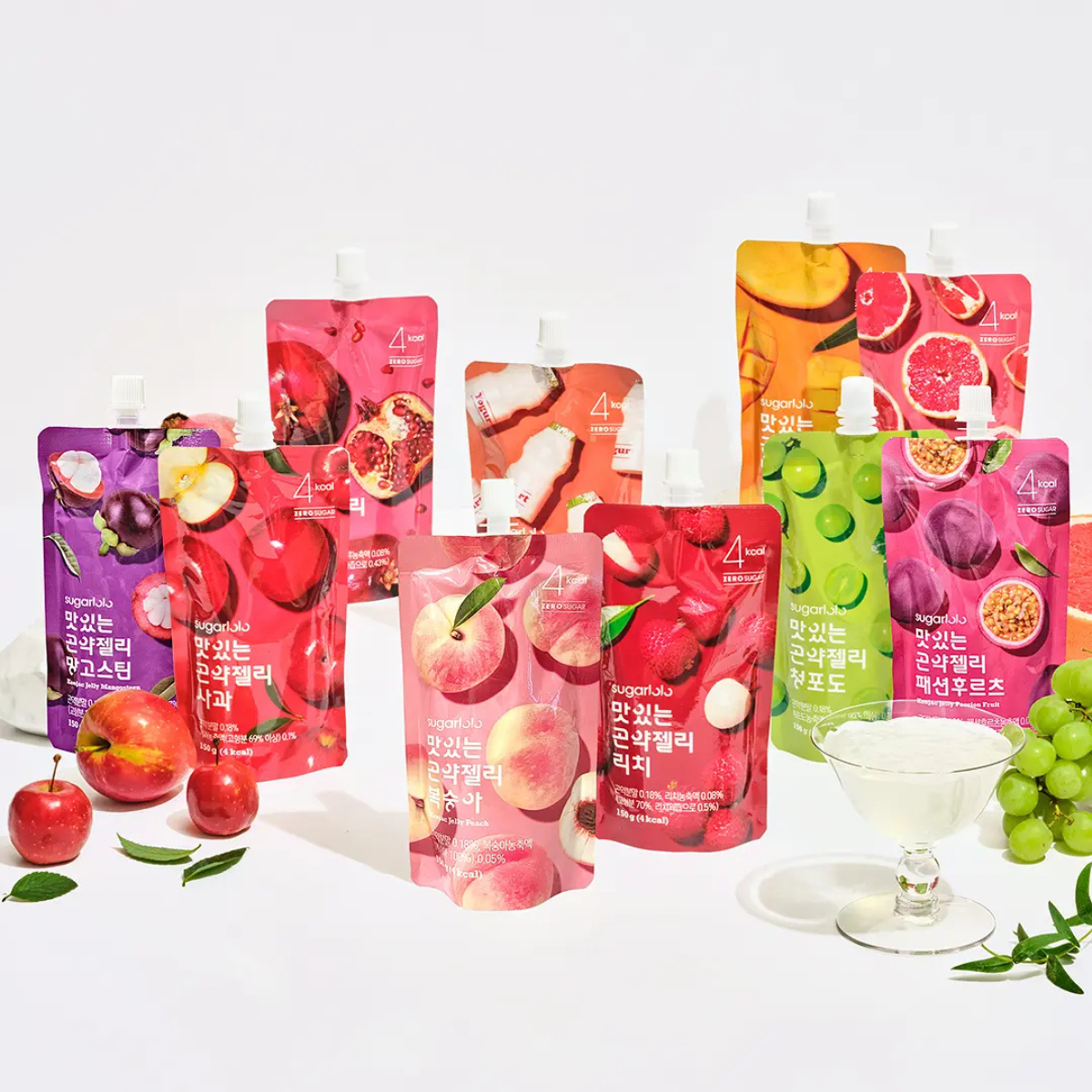 Vielfältige Geschmacksrichtungen: Erkunde 9 unterschiedliche Aromen.