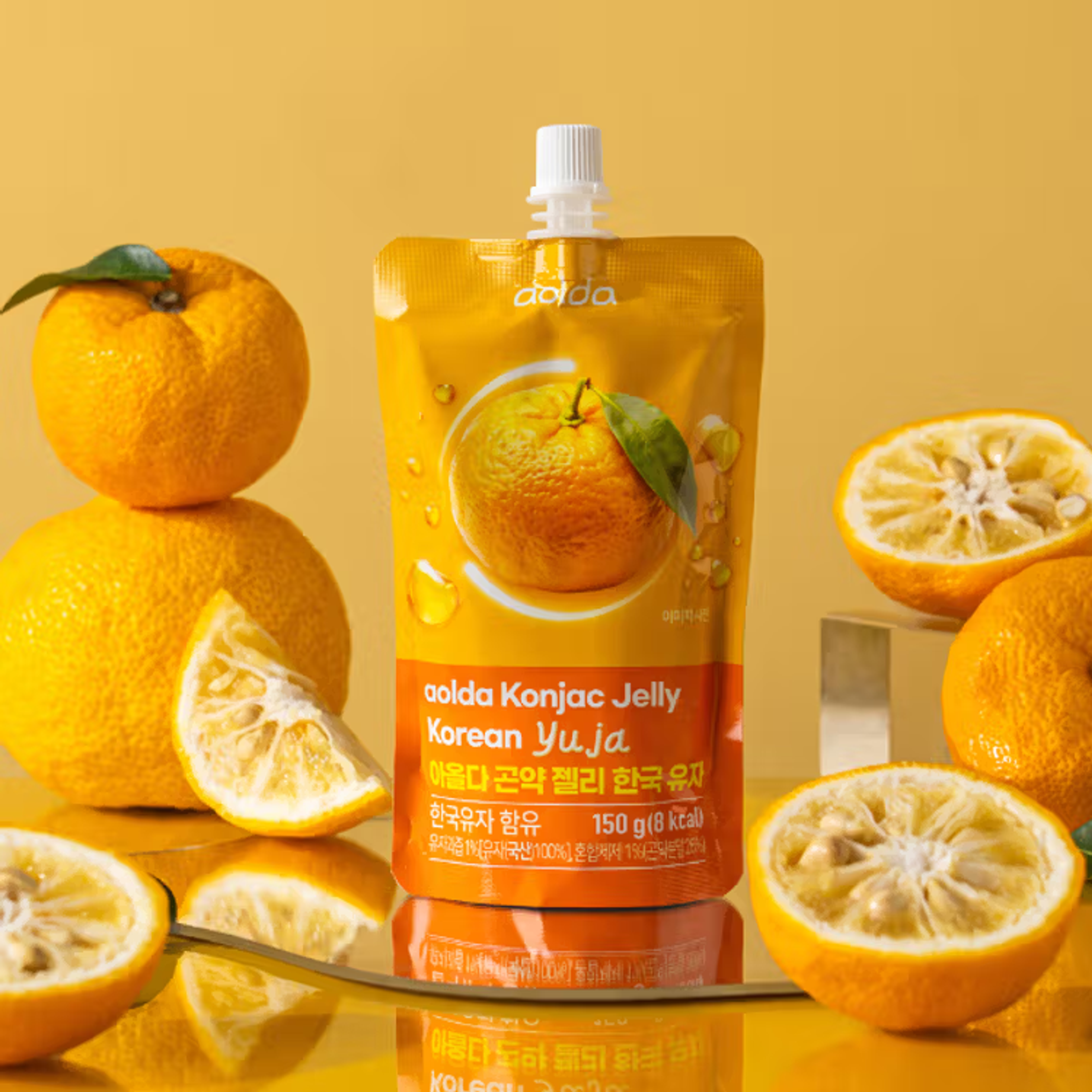 AOLDA Konjac Jelly Set | Peach, Yuzu & Mango Variety Pack
