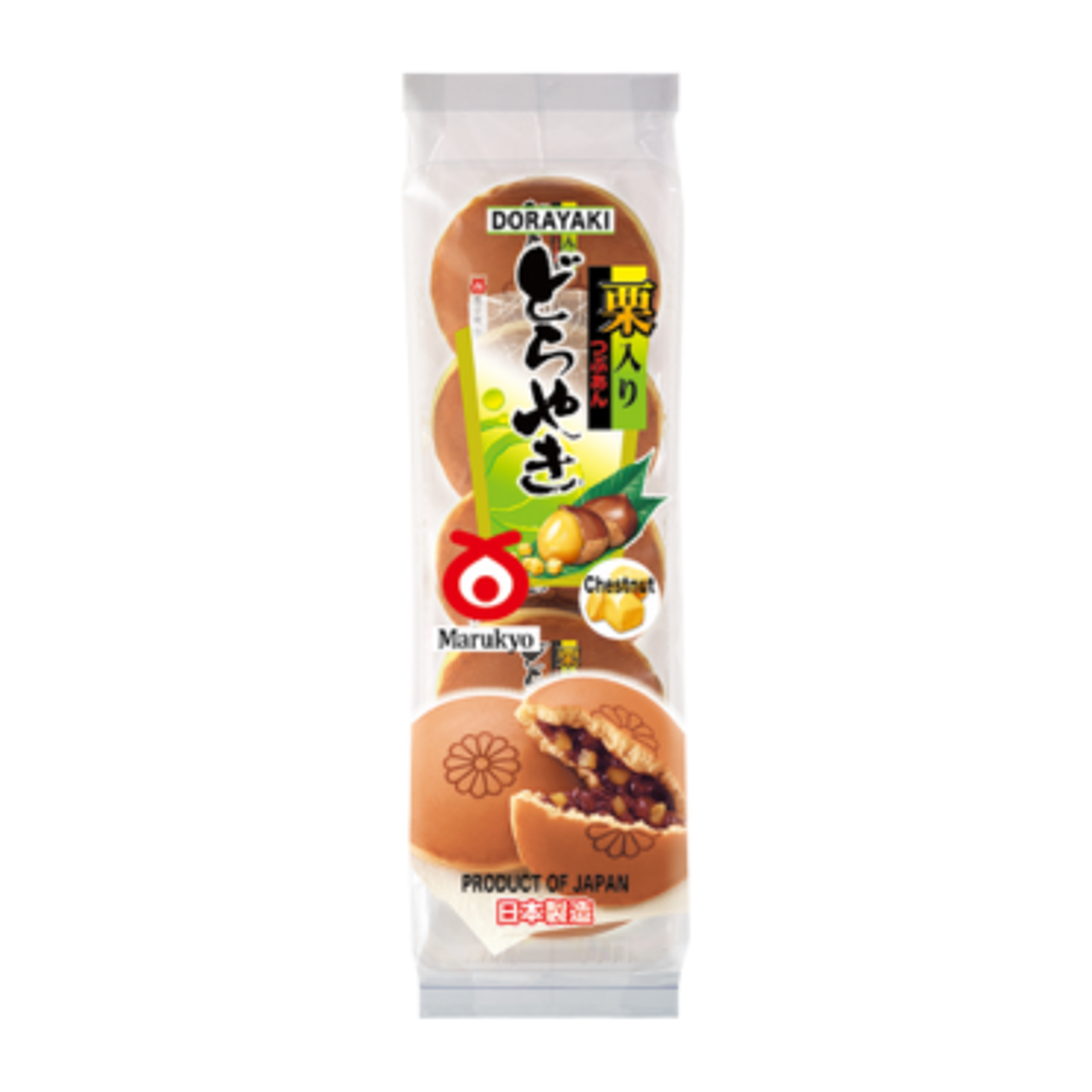 Marukyo Chestnut Dorayaki 320g - Traditionelle japanische Kastanien-Dorayaki