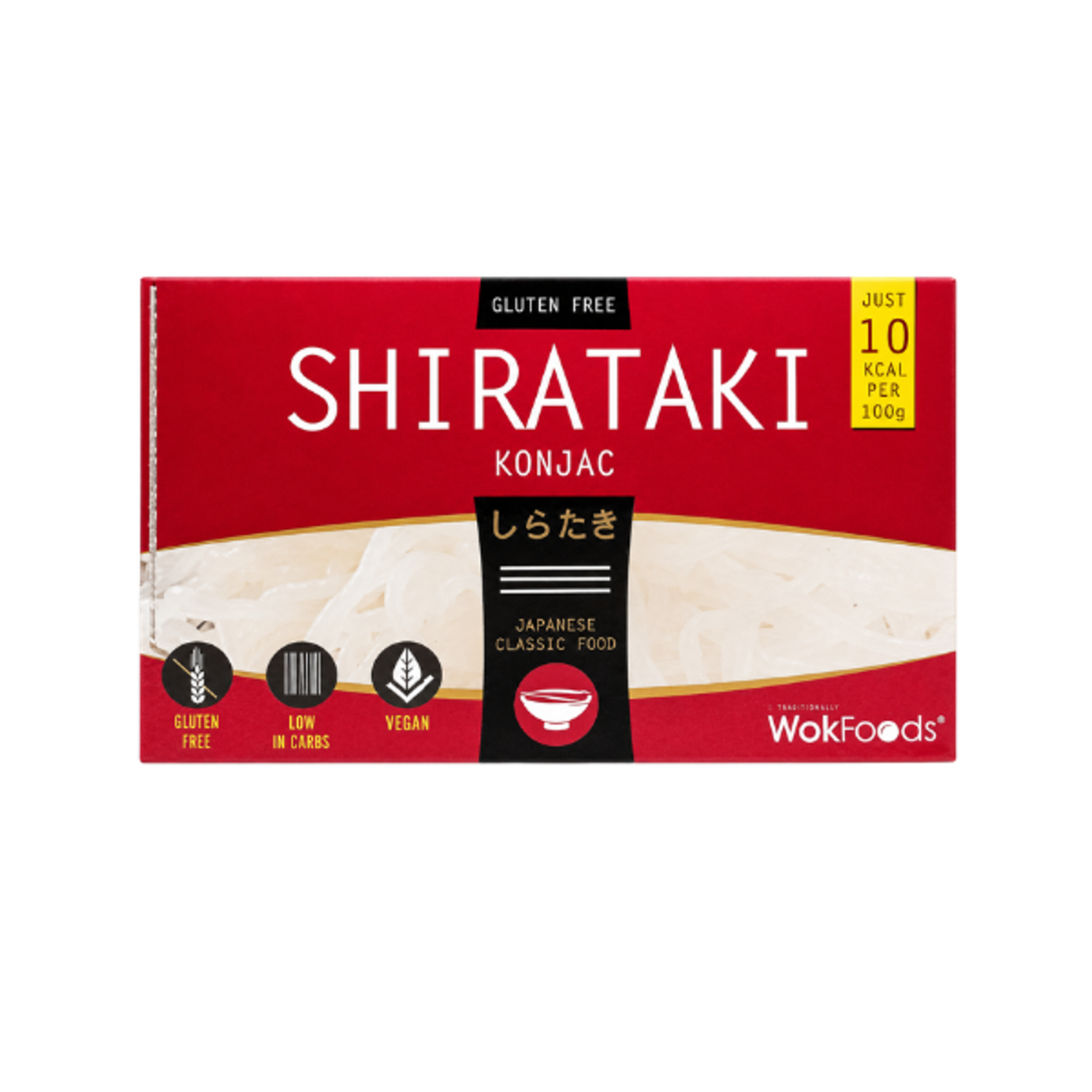 Wok Foods Shirataki Konjac Linguini 200g – Glutenfreie und kalorienarme Pasta