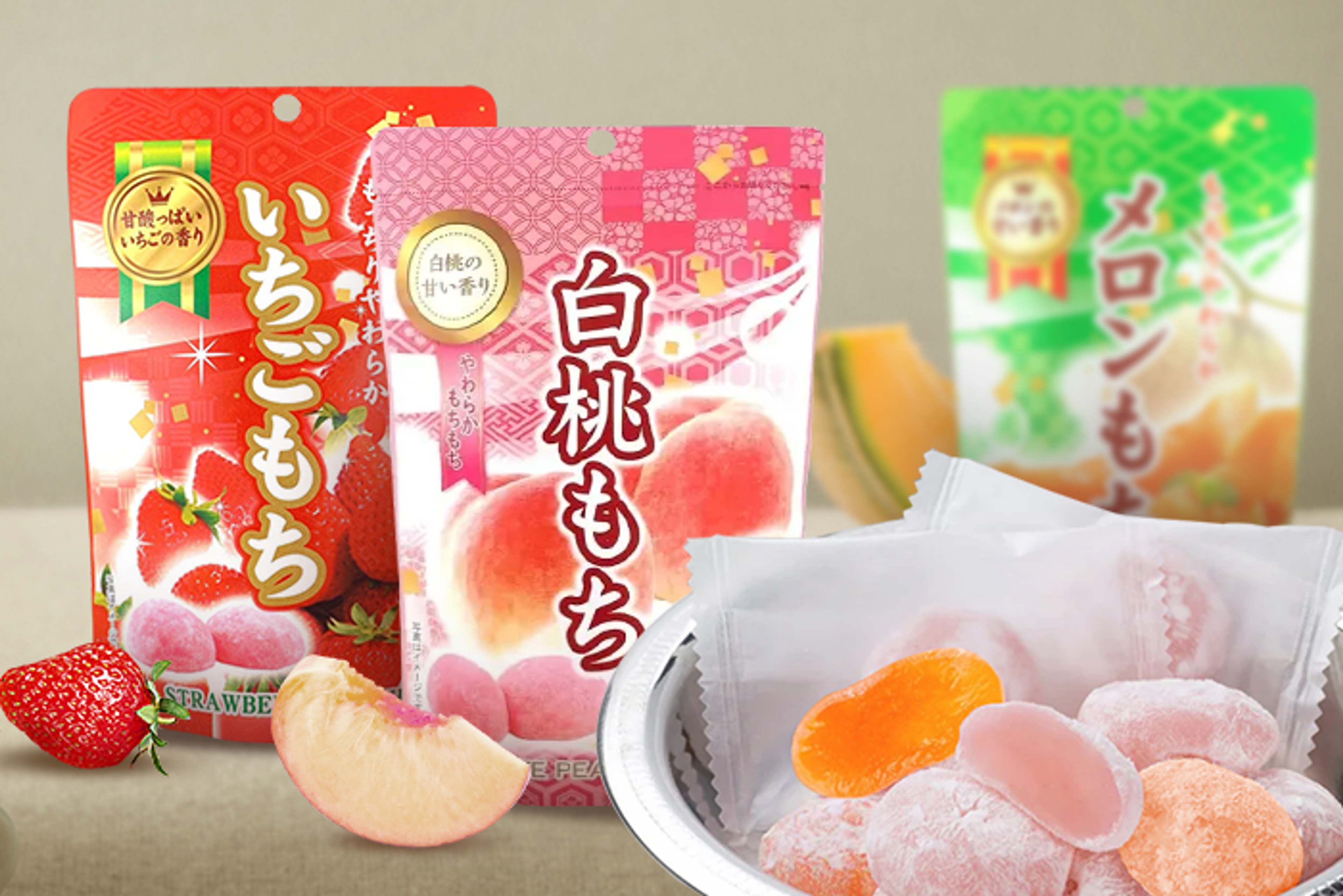 Süßer Seiki Melon Mochi – eine köstliche japanische Leckerei für jeden Anlass!