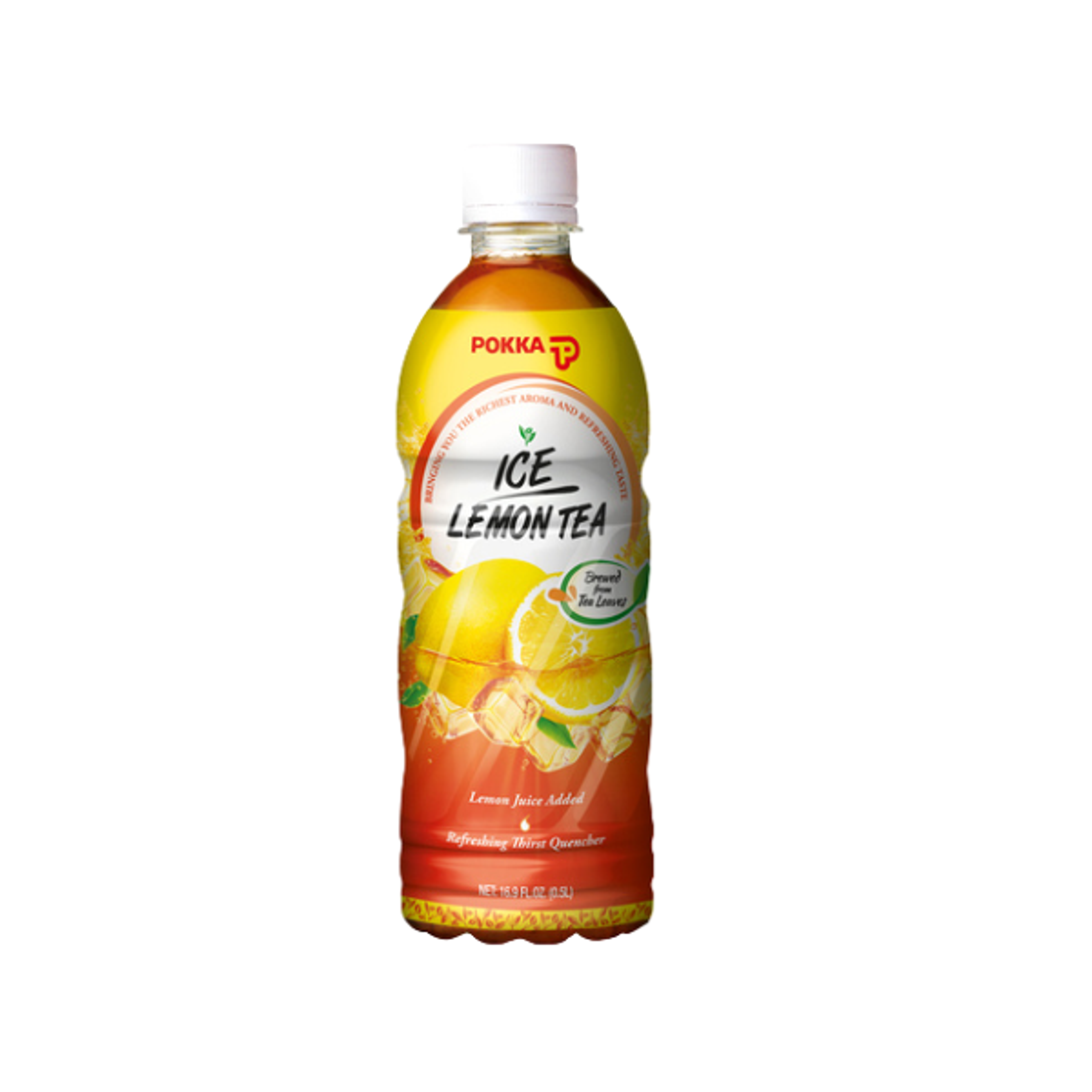 POKKA Ice Lemon Tea 500ml | Erfrischender Zitronen-Eistee