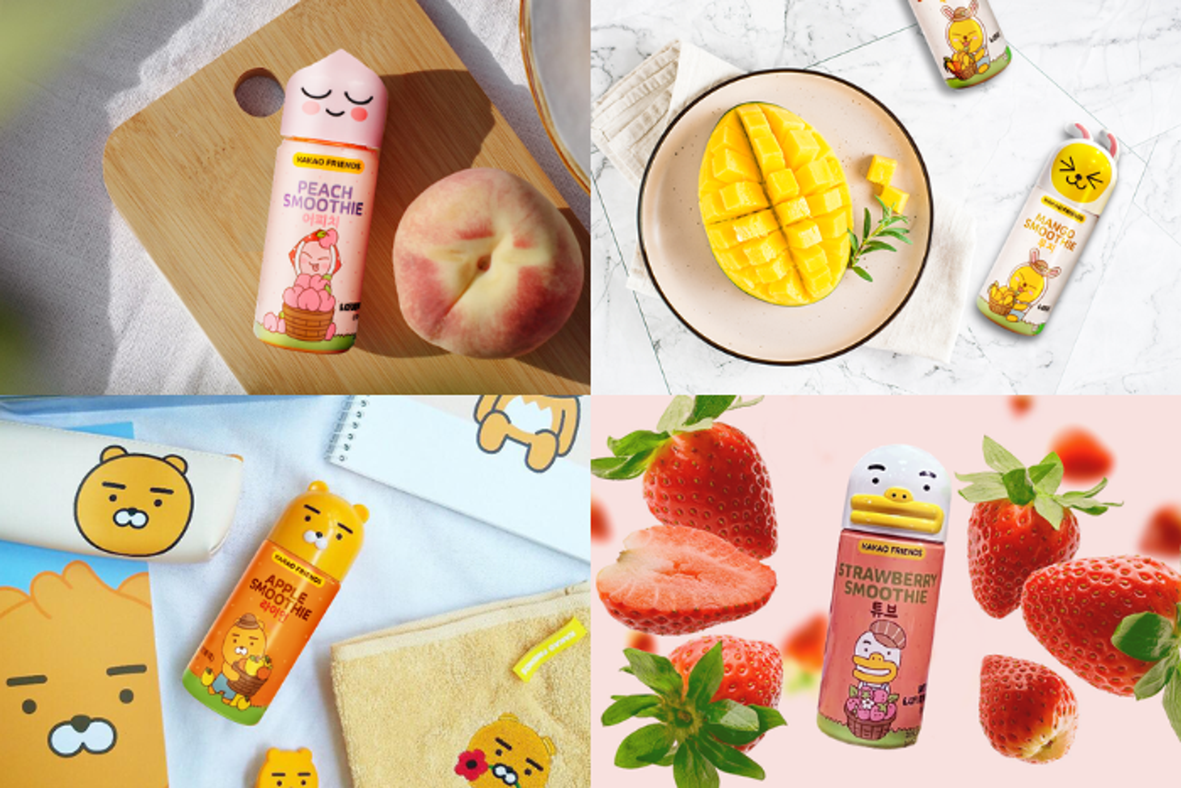 Kakao Friends Smoothie Tasting Set