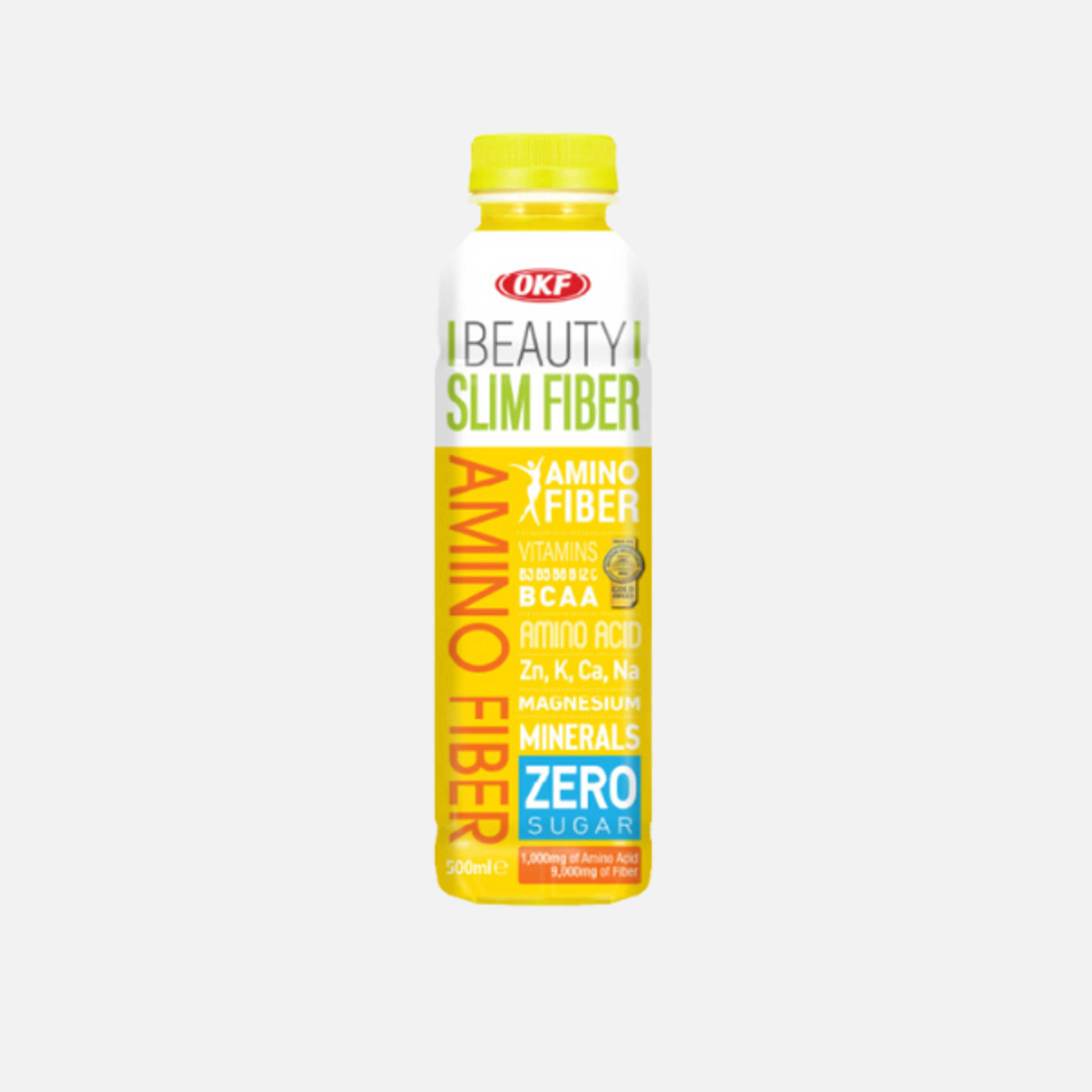 OKF Beauty Slim Fiber Zero 500ml - Sugar-Free Fiber Drink with Amino Acids